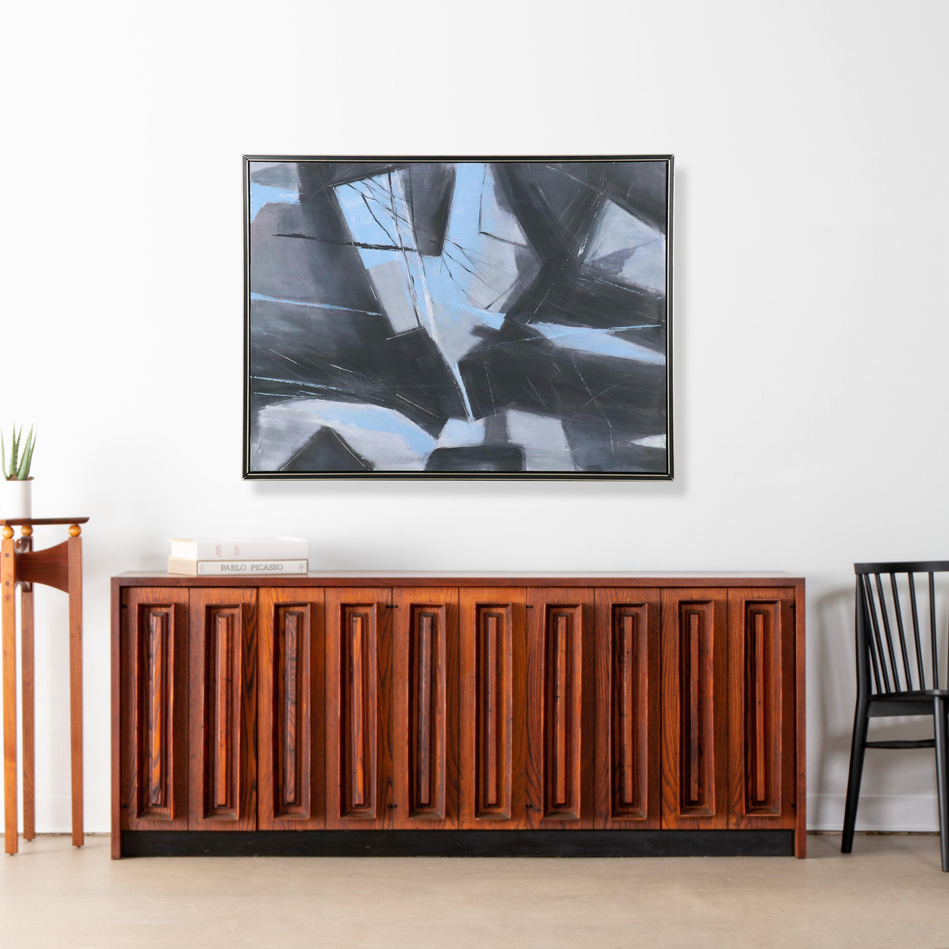 Contemporary Abstract Embellished Giclée