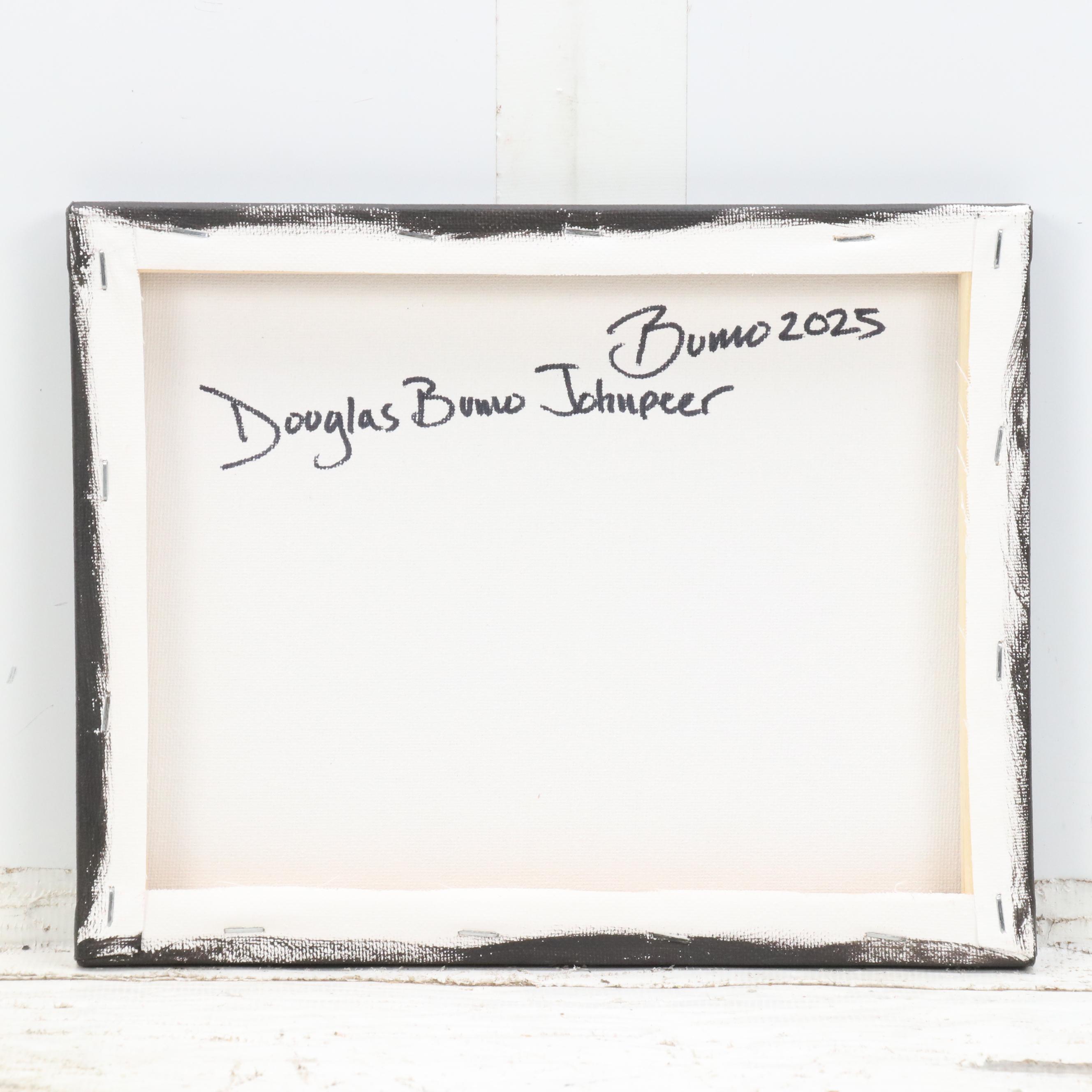 Doug "Bumo" Johnpeer Sunset Landscape Oil Painting, 2025