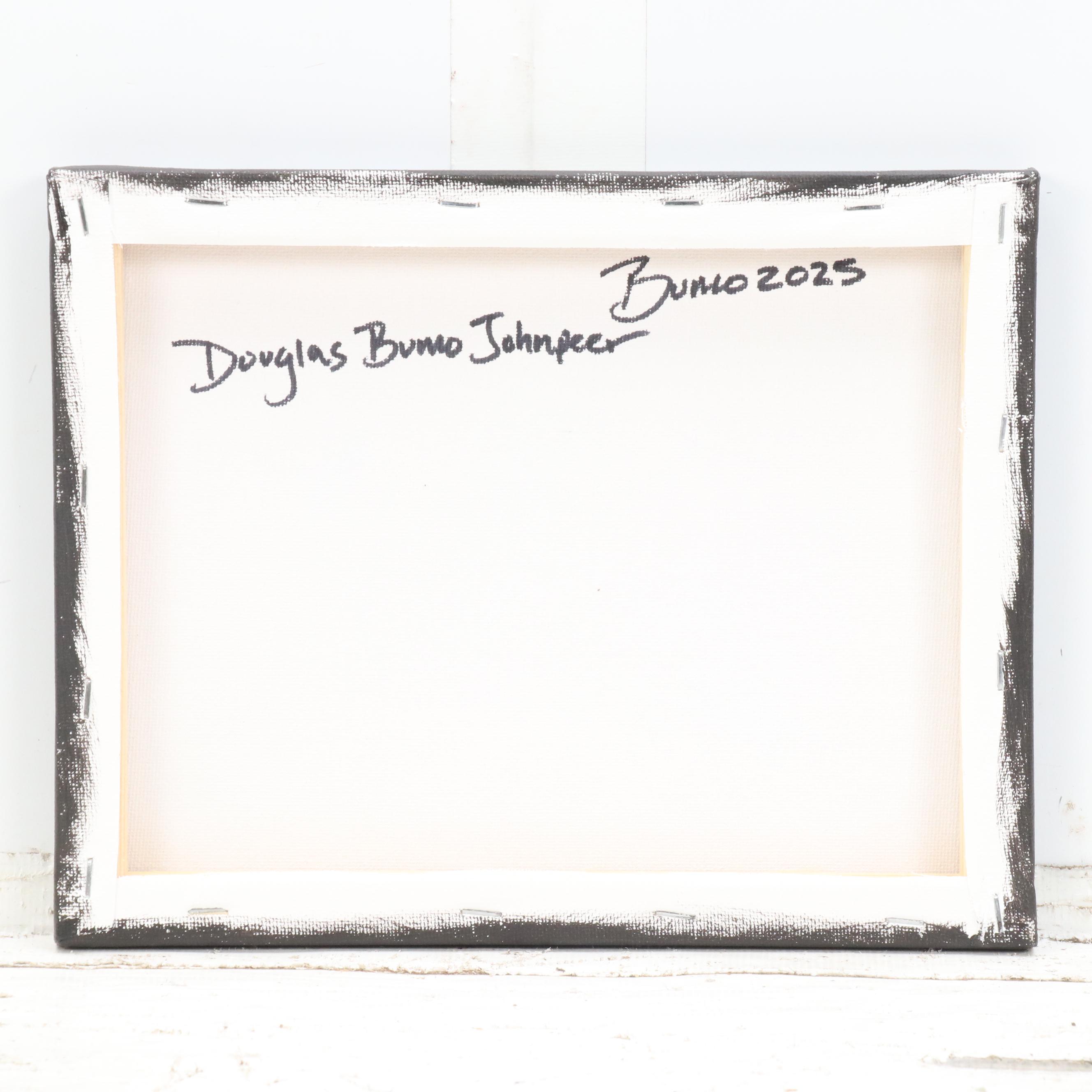 Doug "Bumo" Johnpeer Sunset Landscape Oil Painting, 2025