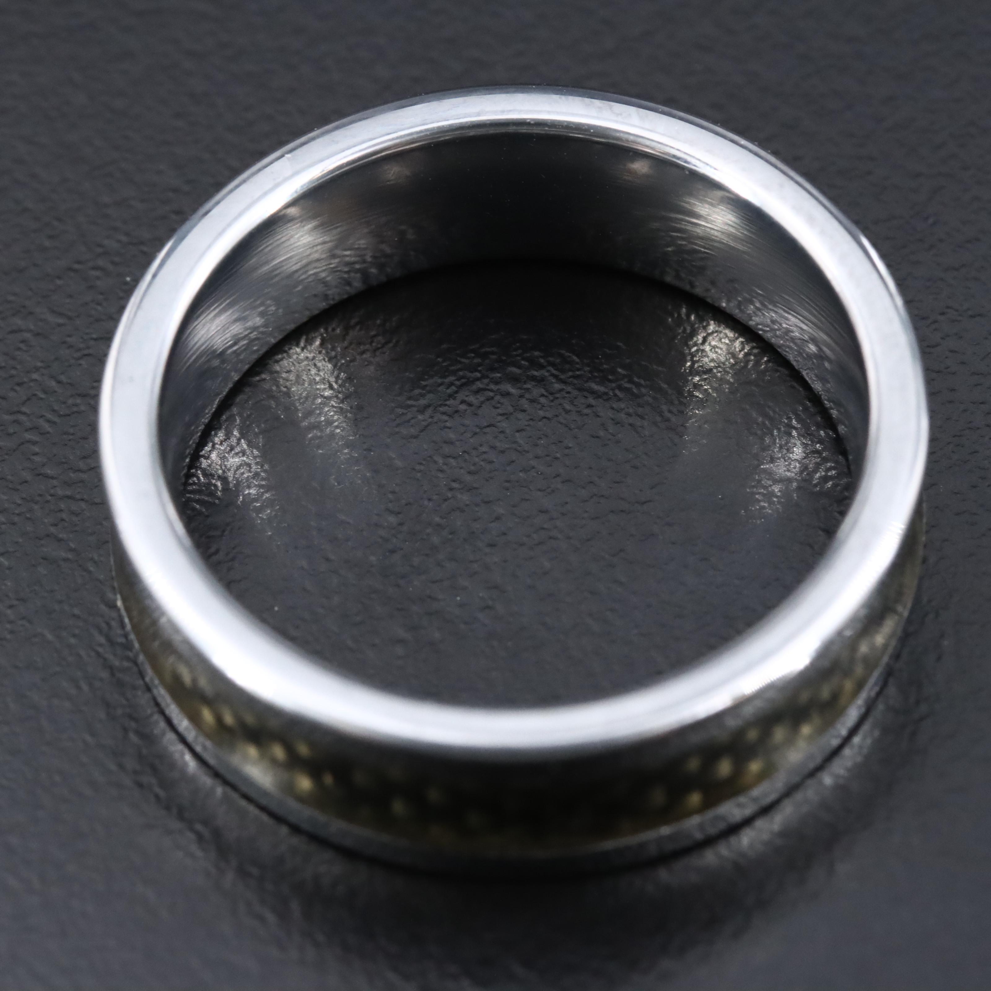 Tungsten Enamel Band