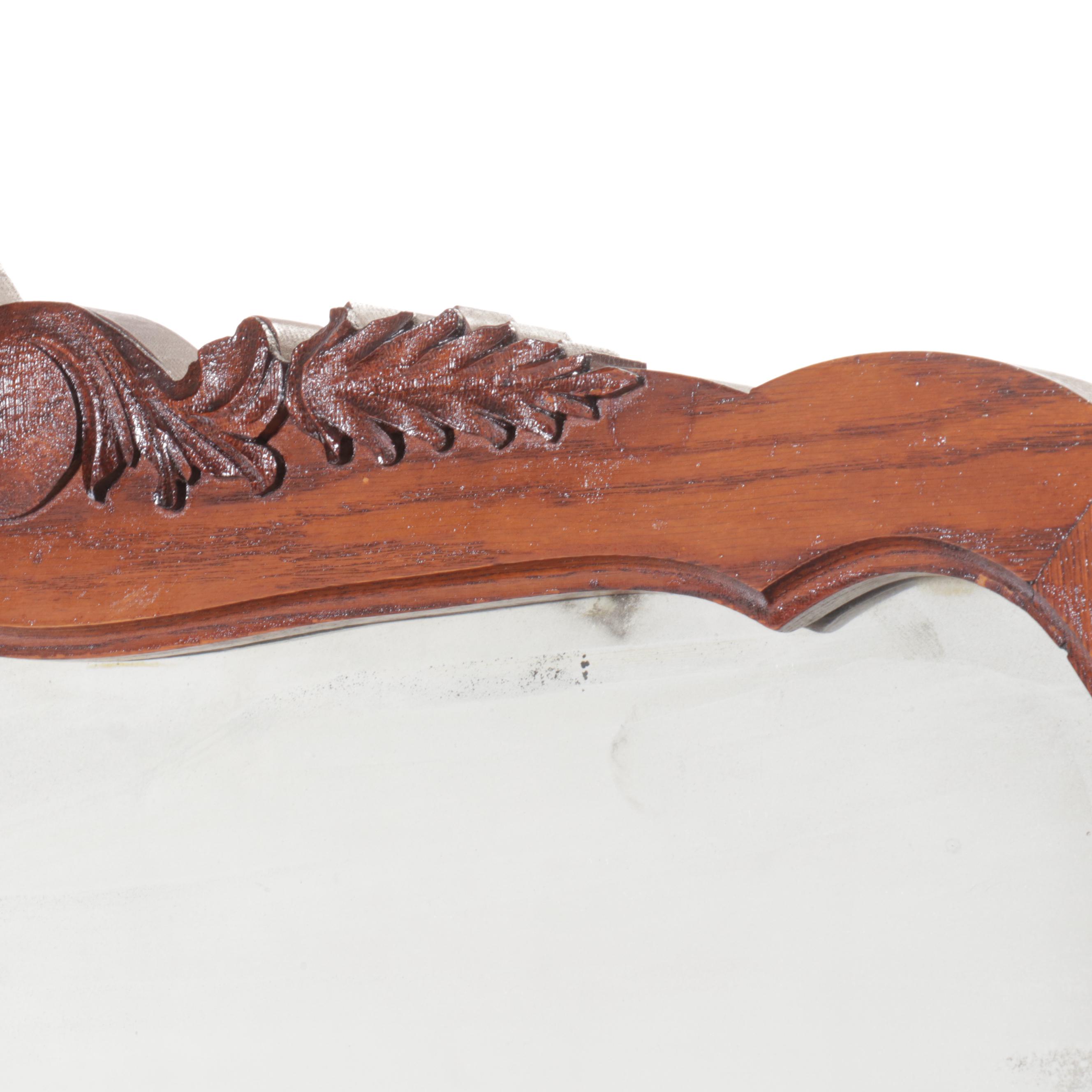 Victorian Carved Oak Dresser