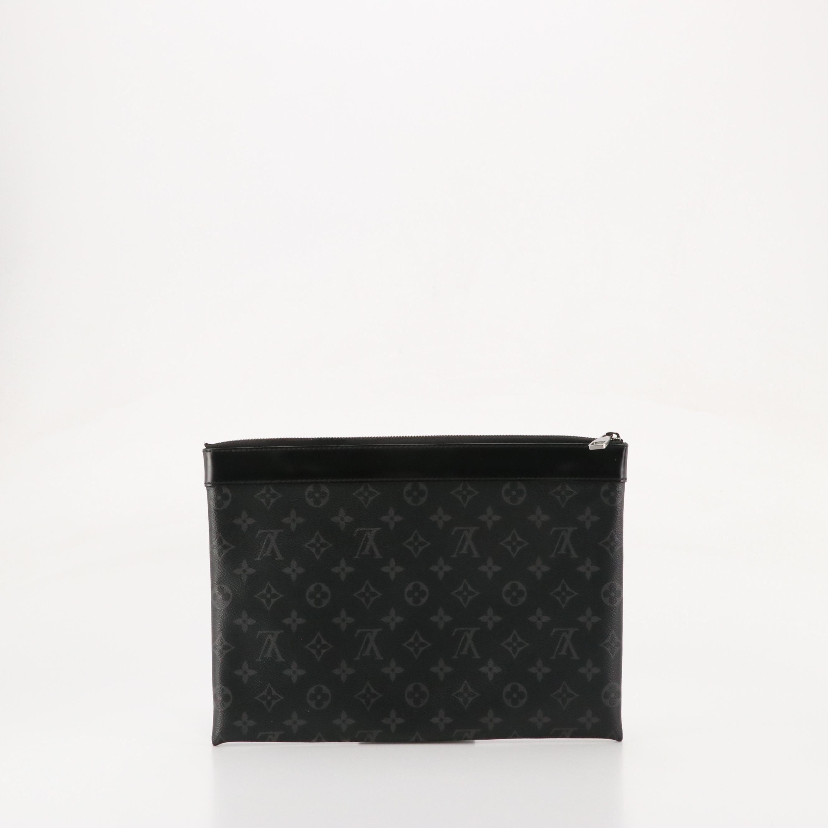 Louis Vuitton Discovery Pochette GM in Monogram Eclipse Canvas