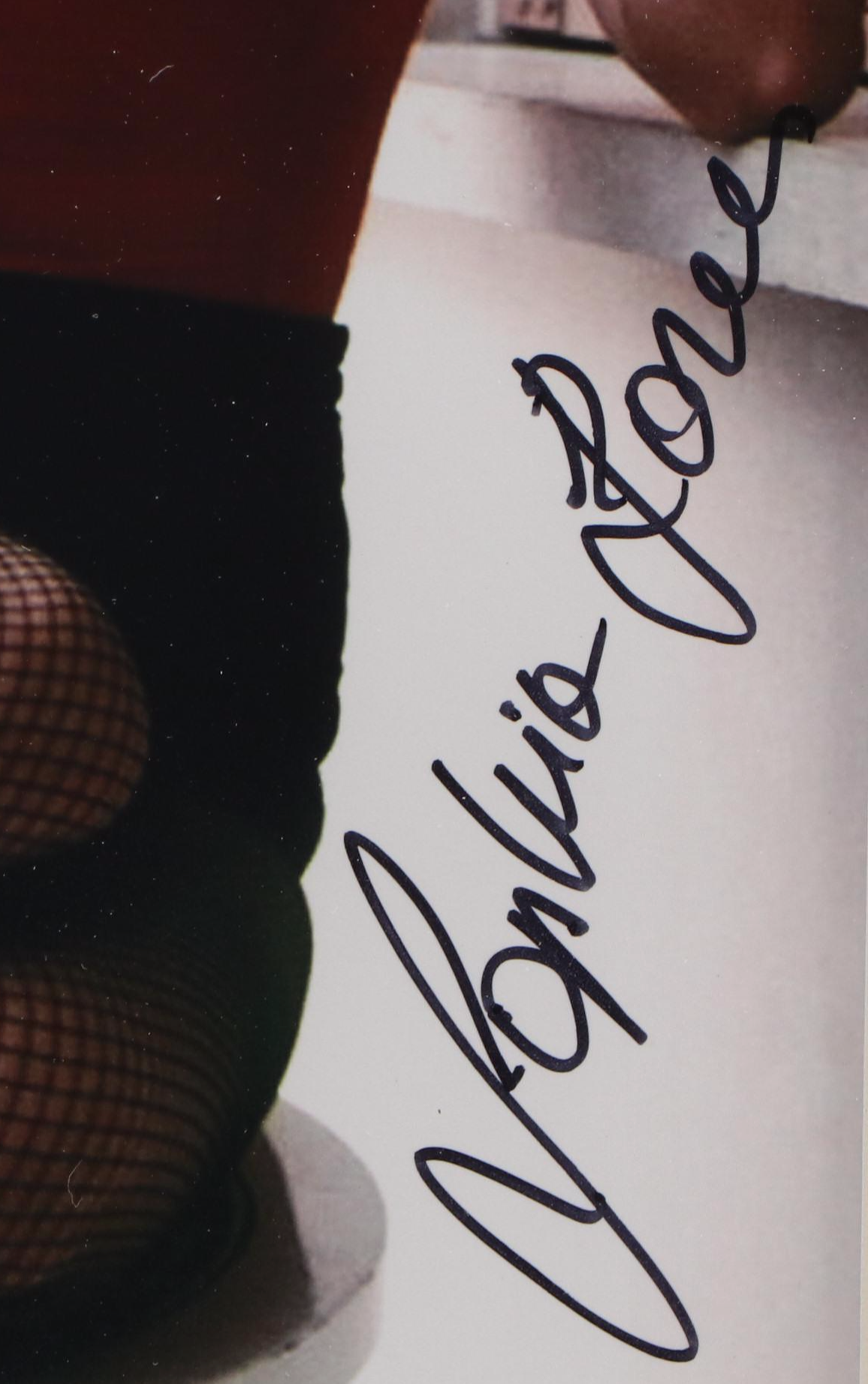 Sophia Loren Signed Photograph, Beckett