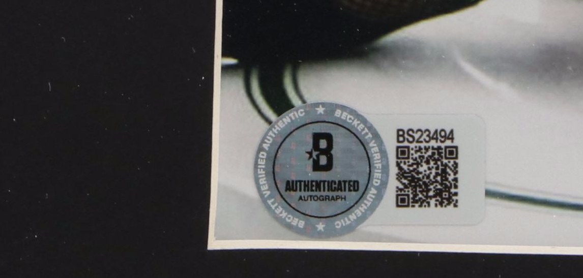 Sophia Loren Signed Photograph, Beckett