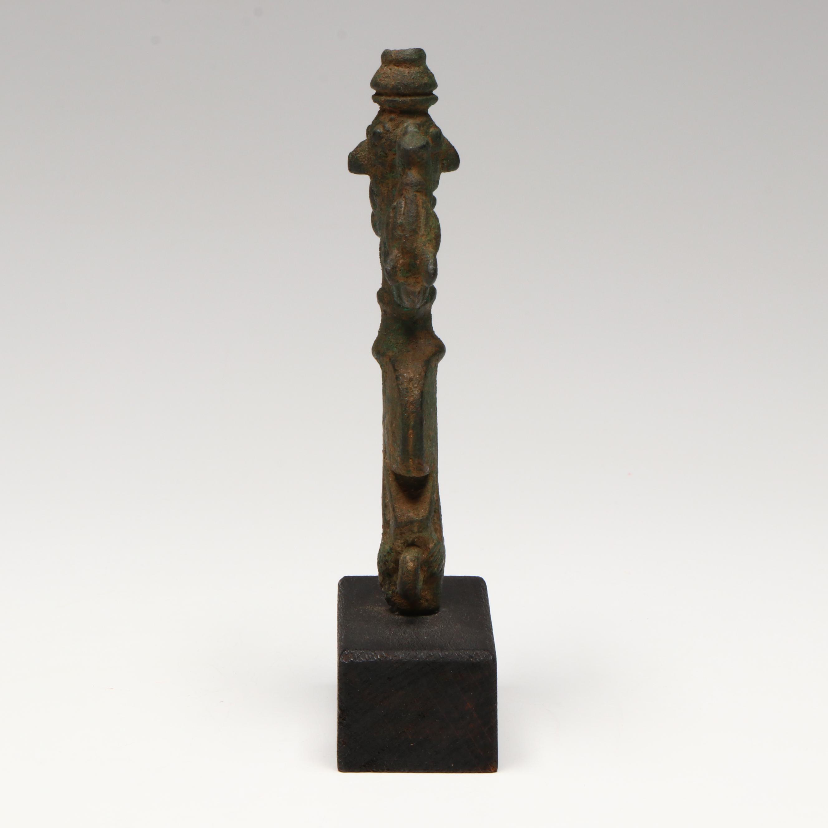 Luristan Bronze Standard Finial, Circa 1st Millennium BCE