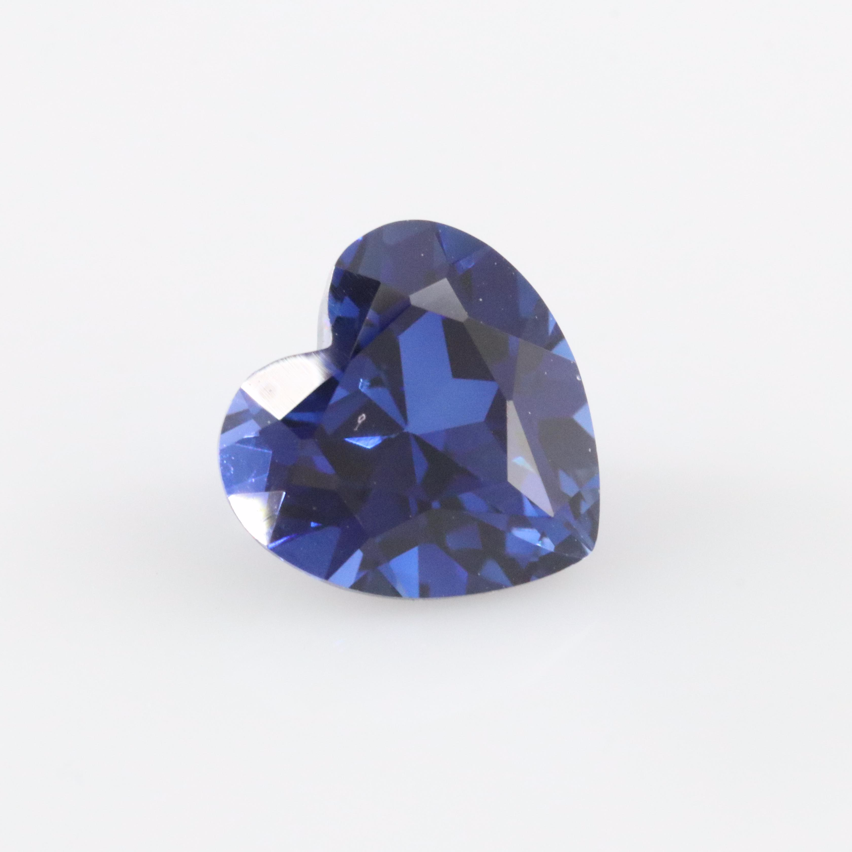 Loose 3.60 CT Lab Grown Sapphire