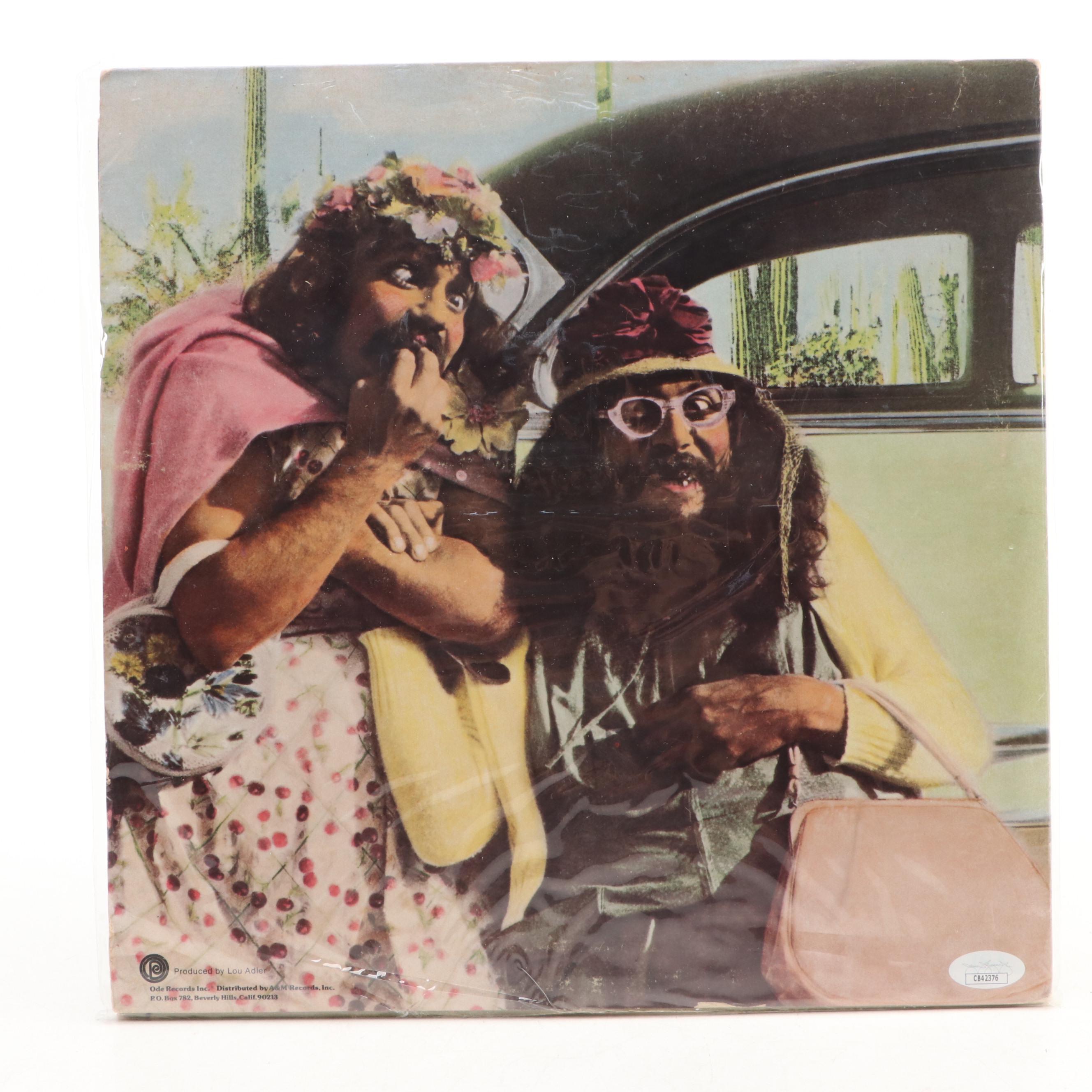 Cheech & Chong Signed "Los Cochinos" Vinyl Record, JSA