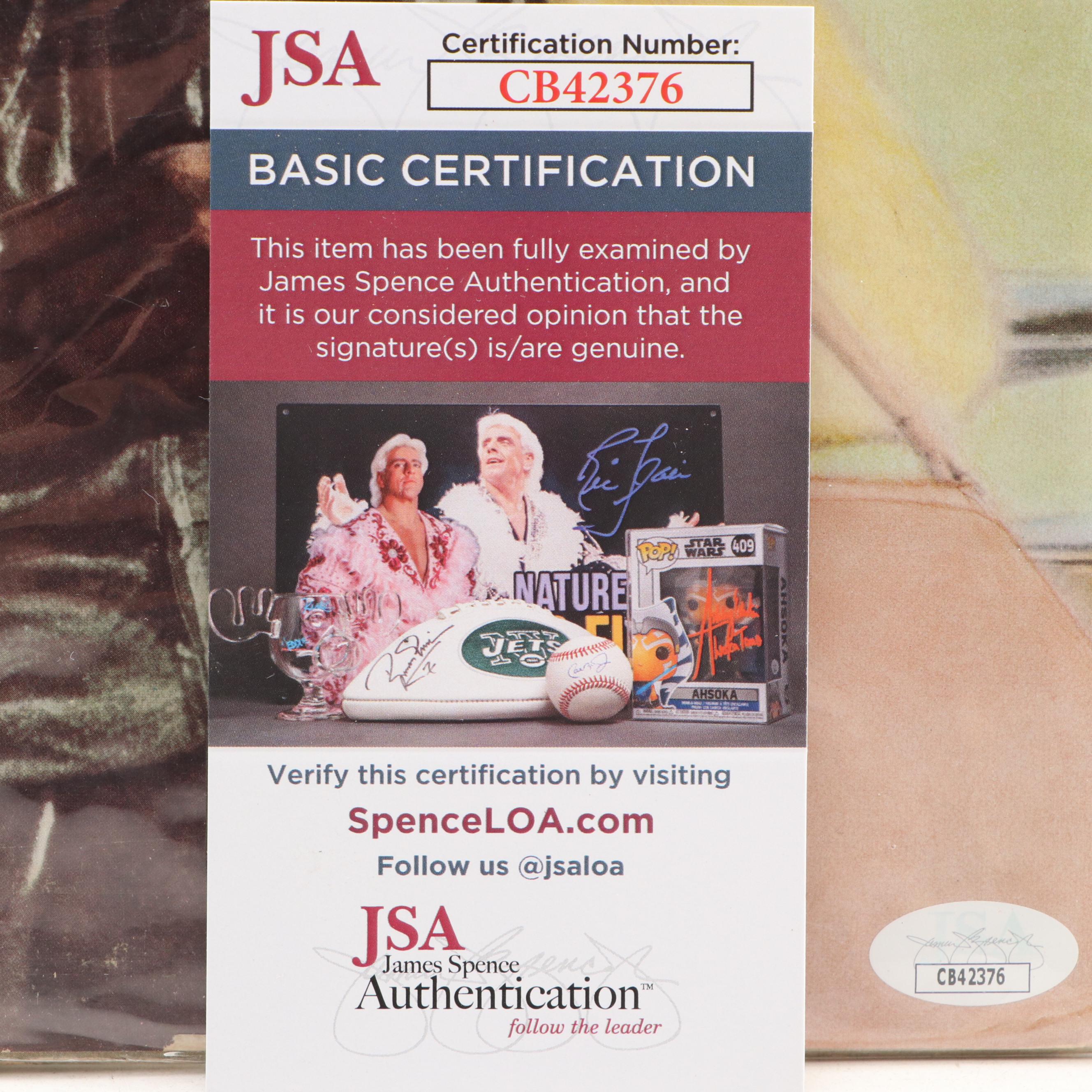 Cheech & Chong Signed "Los Cochinos" Vinyl Record, JSA