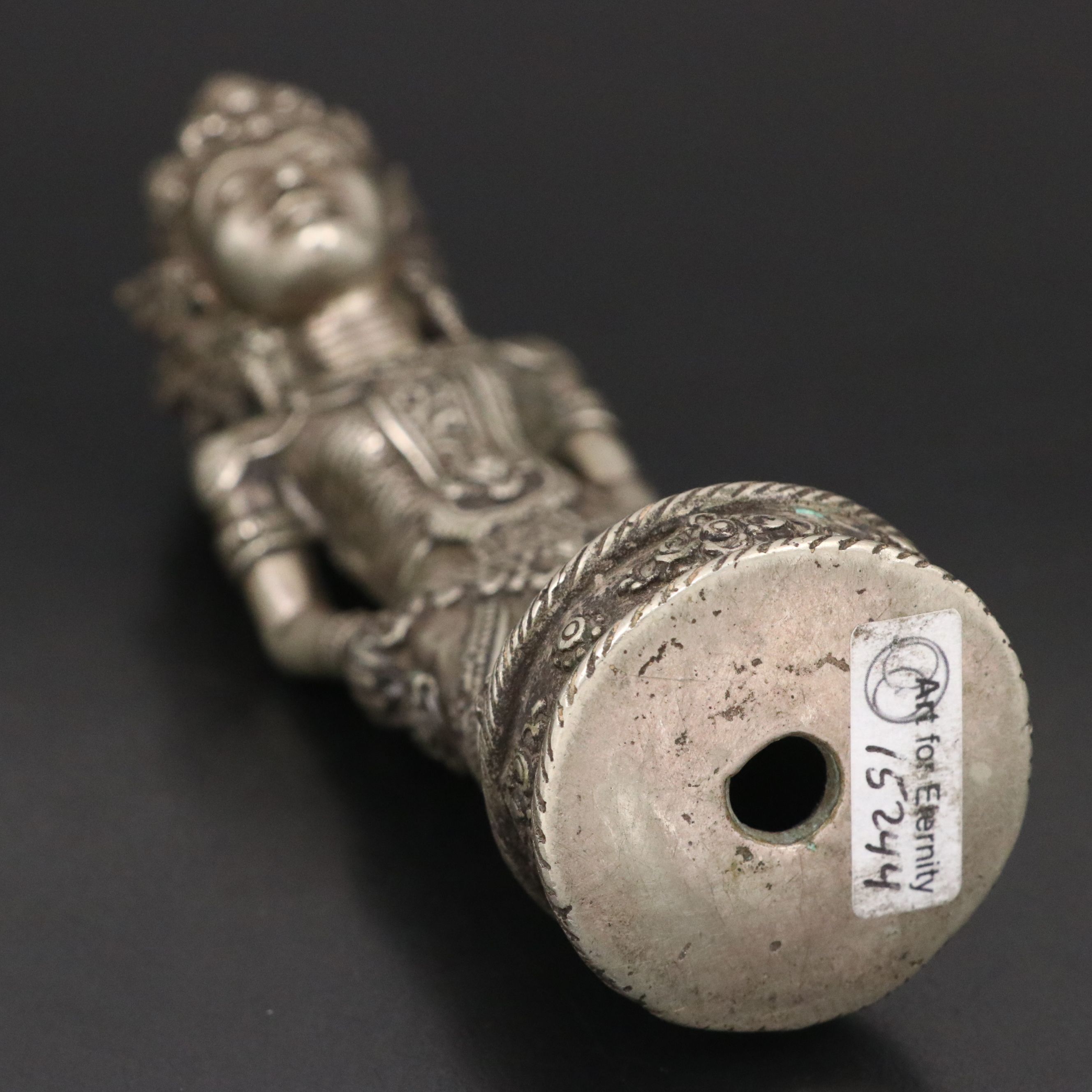 Balinese Silver Wayang Figure, Late 19th/ Early 20th Century