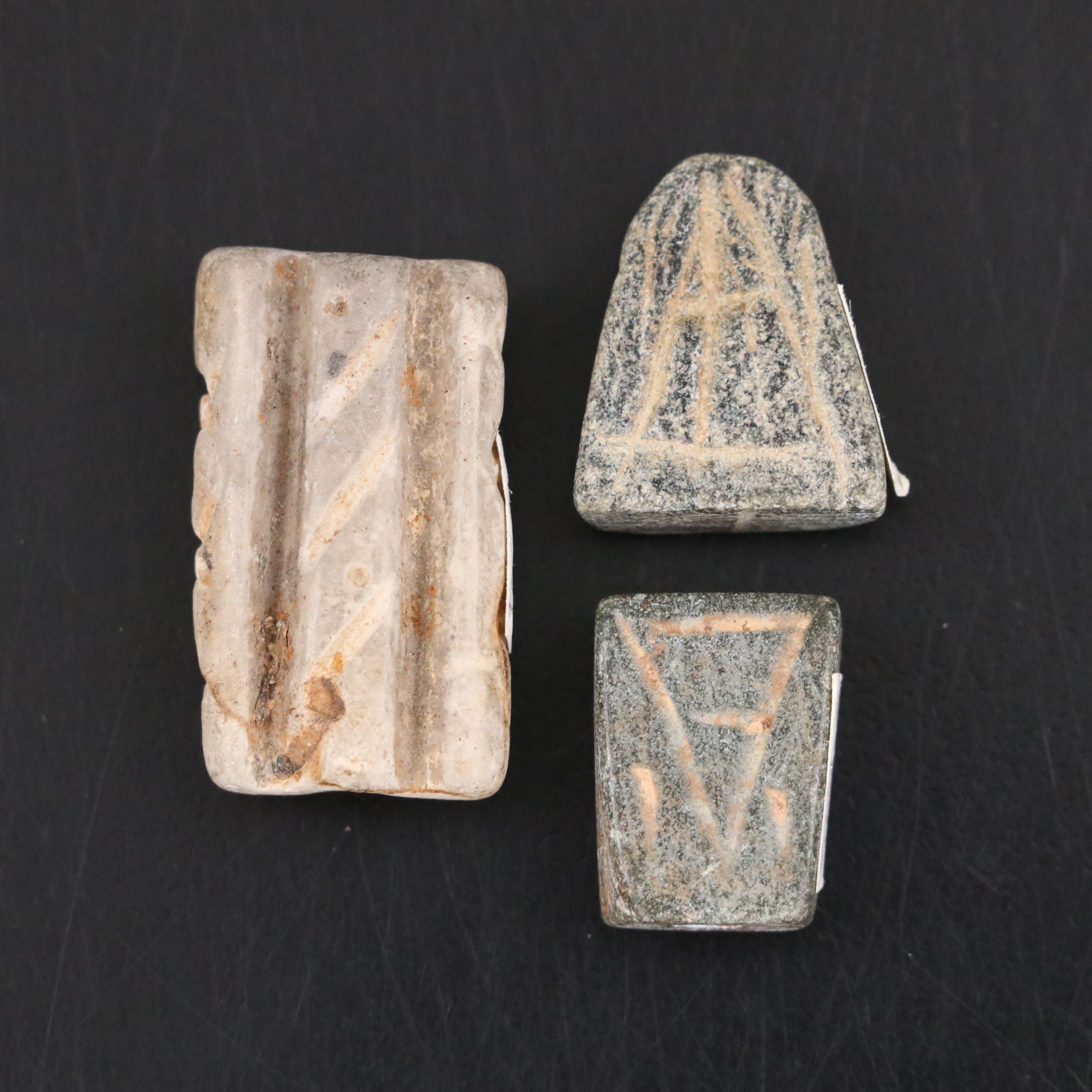 Ancient Near Eastern Steatite Pendants, Circa 2000–1800 BCE