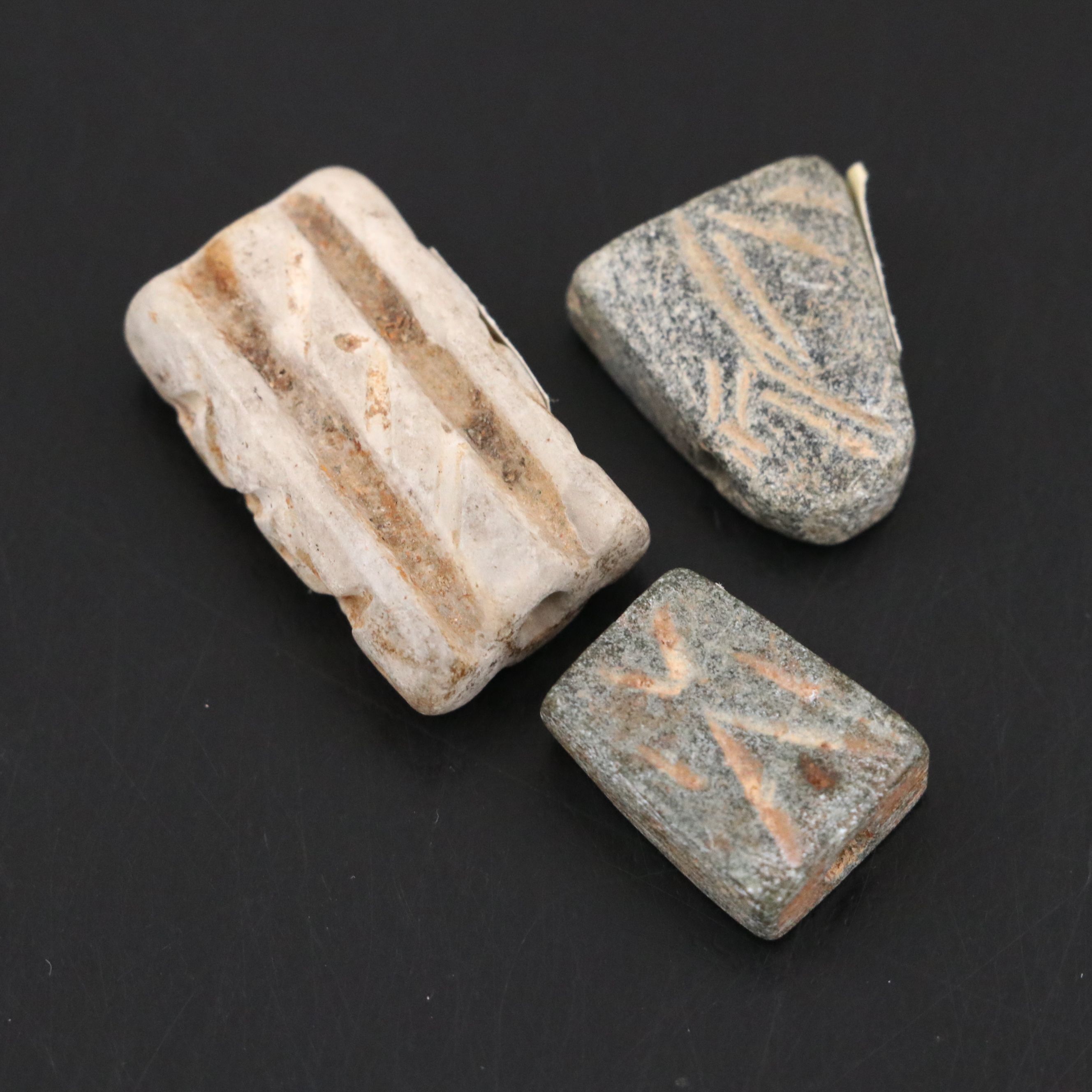 Ancient Near Eastern Steatite Pendants, Circa 2000–1800 BCE