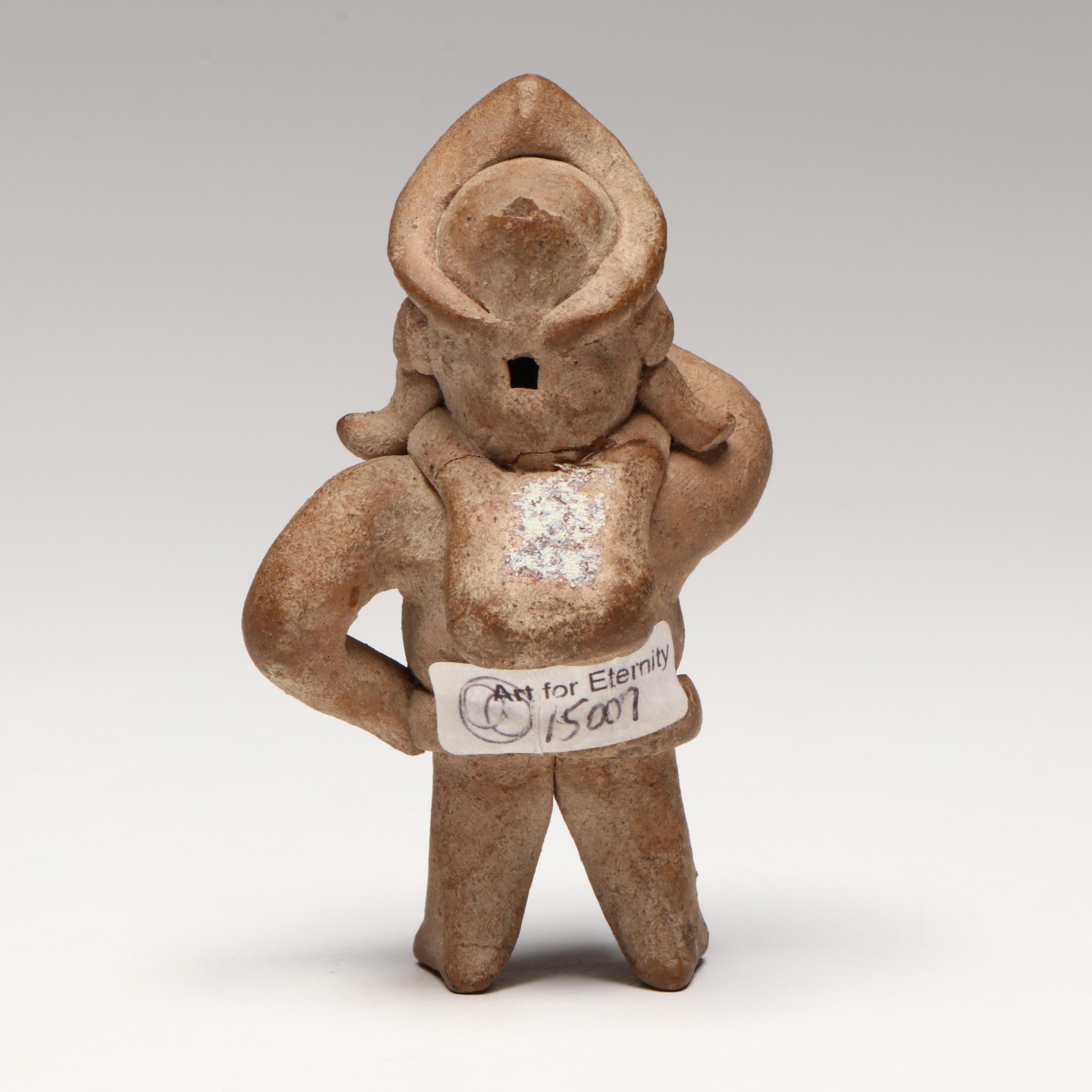 Colima Shaman Dancer Figure, Circa 100 BCE–250 CE