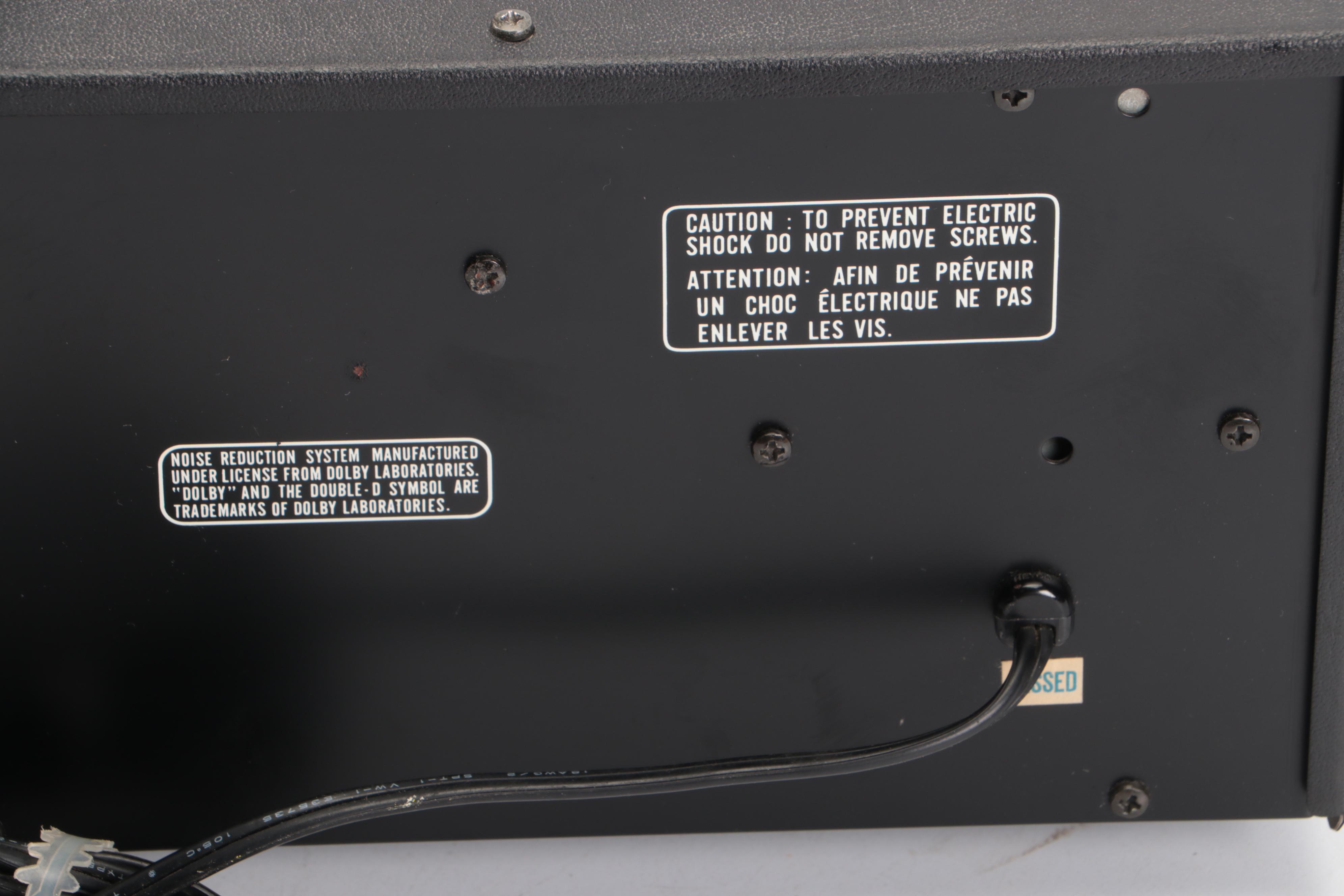 Marantz SD4000 Cassette Player