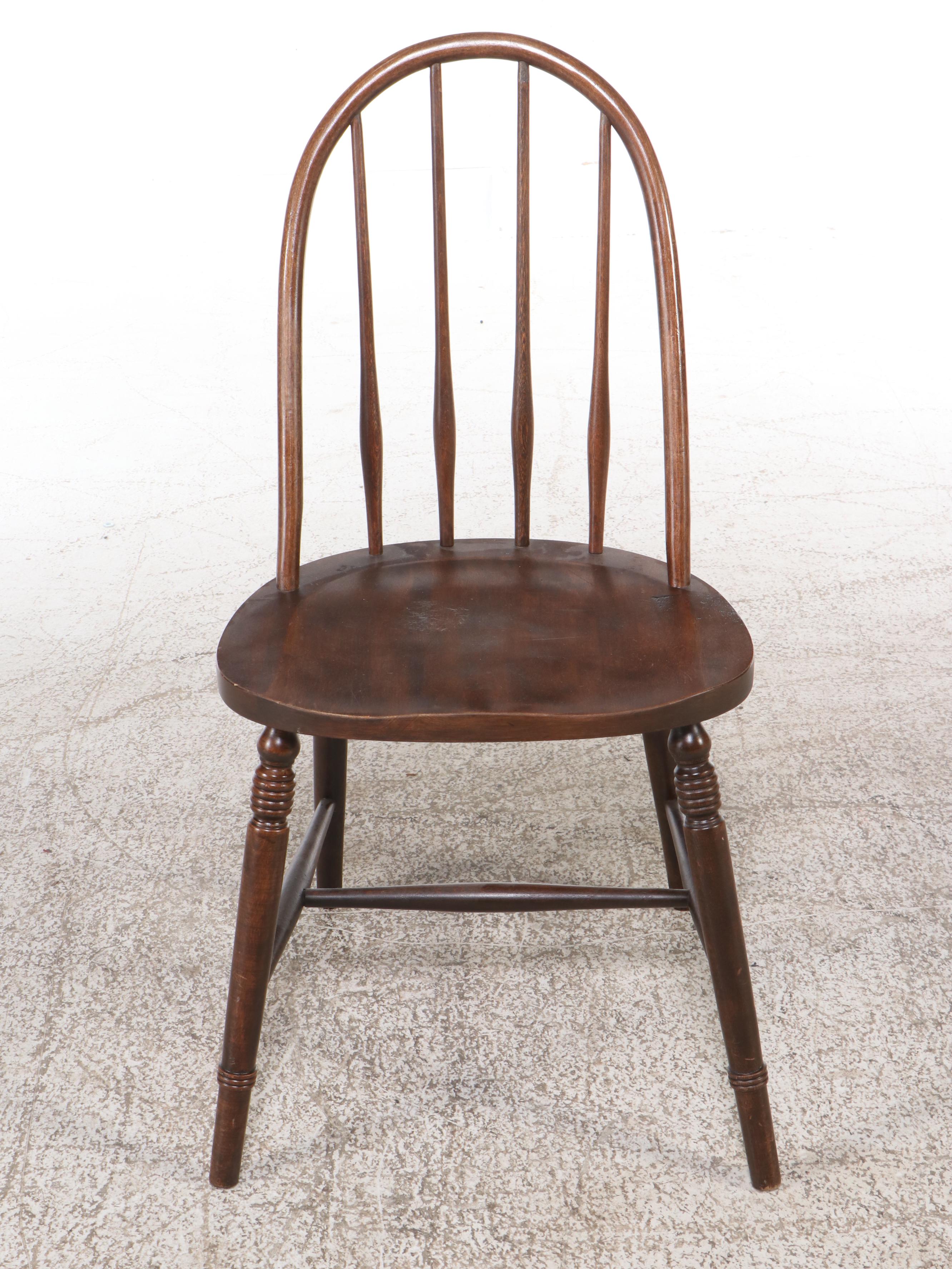 Singer Sewing Machine with Table, Windsor Back Chair and More