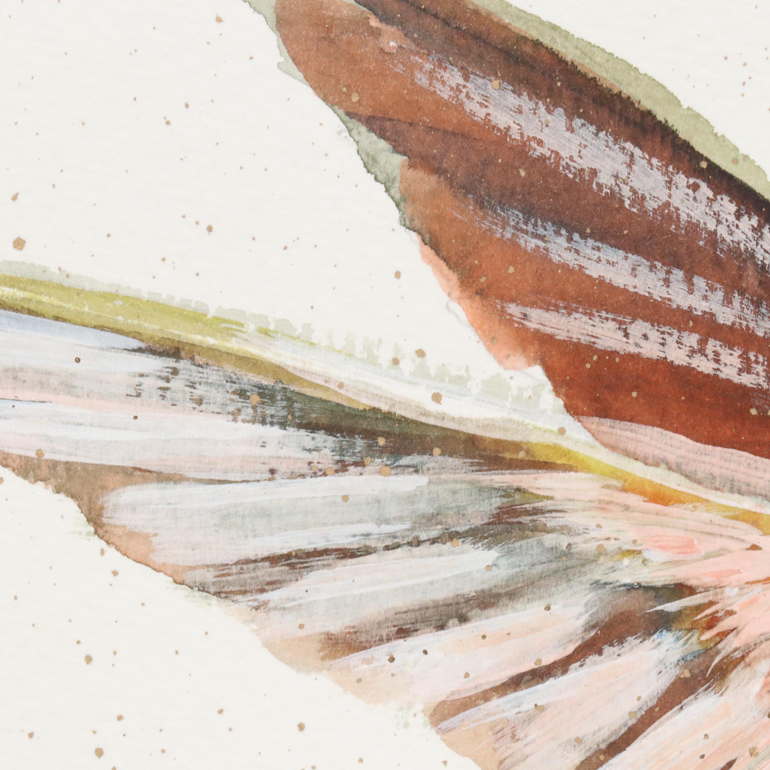 Inga Kovalenko Watercolor Painting of a Hummingbird, 2025