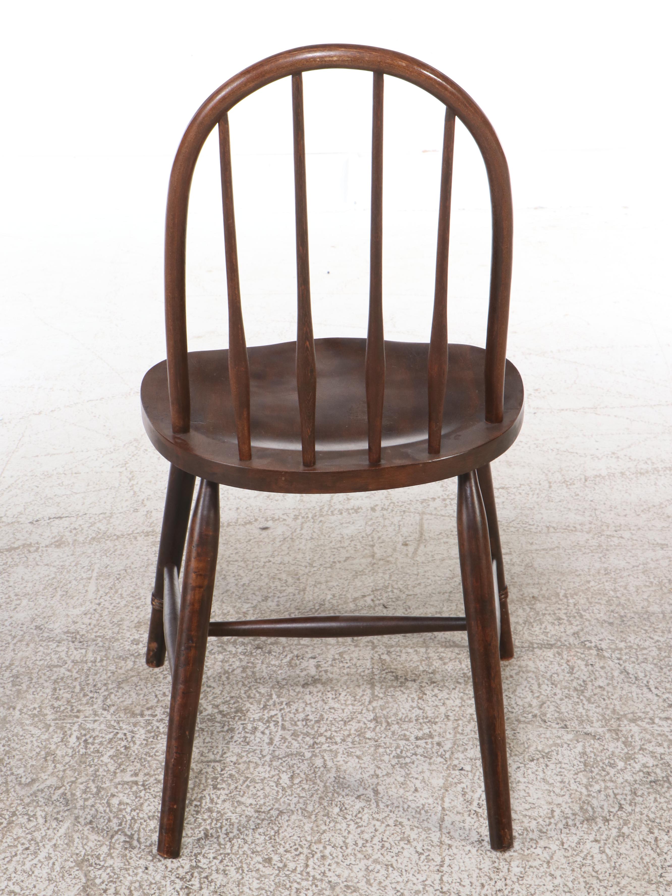 Singer Sewing Machine with Table, Windsor Back Chair and More