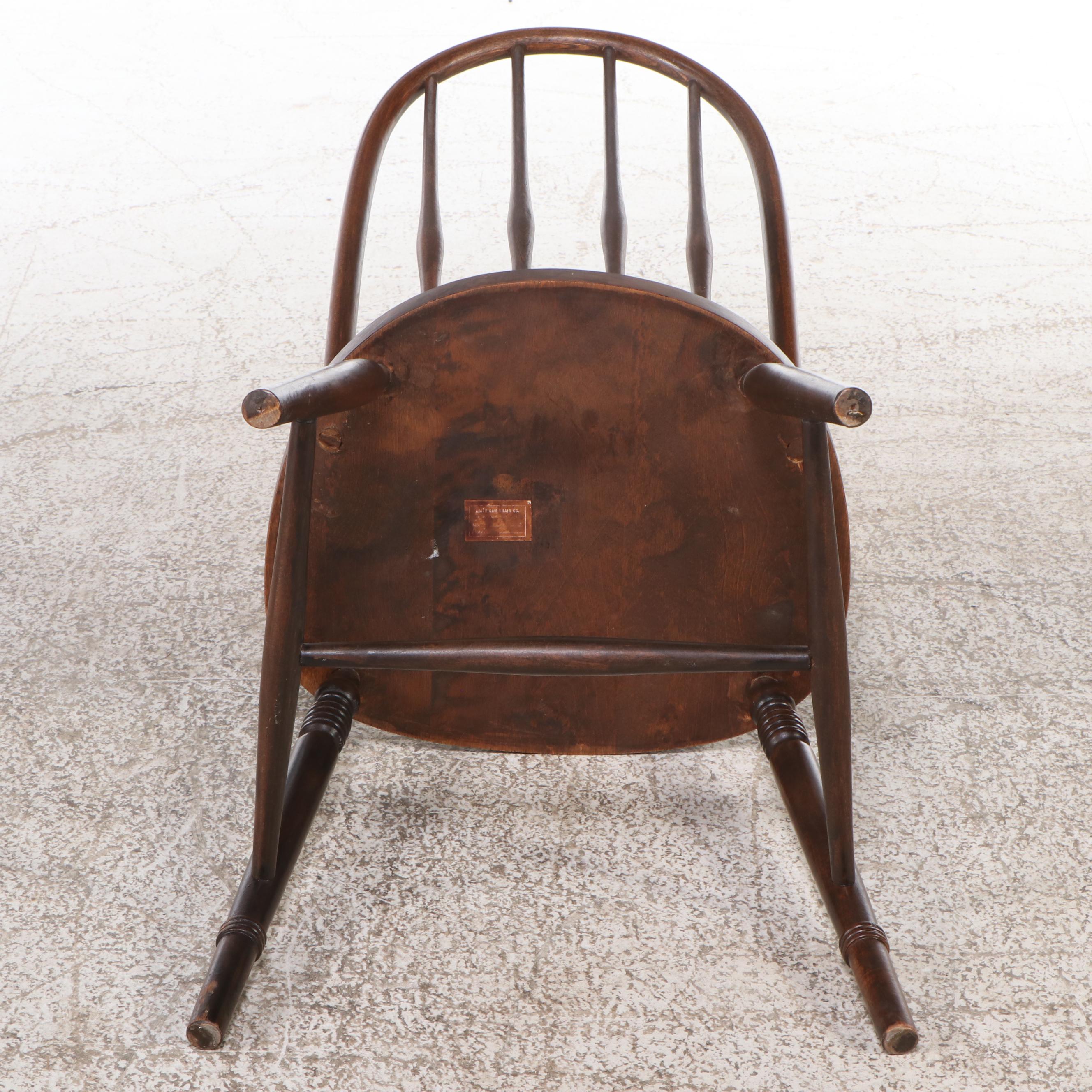 Singer Sewing Machine with Table, Windsor Back Chair and More