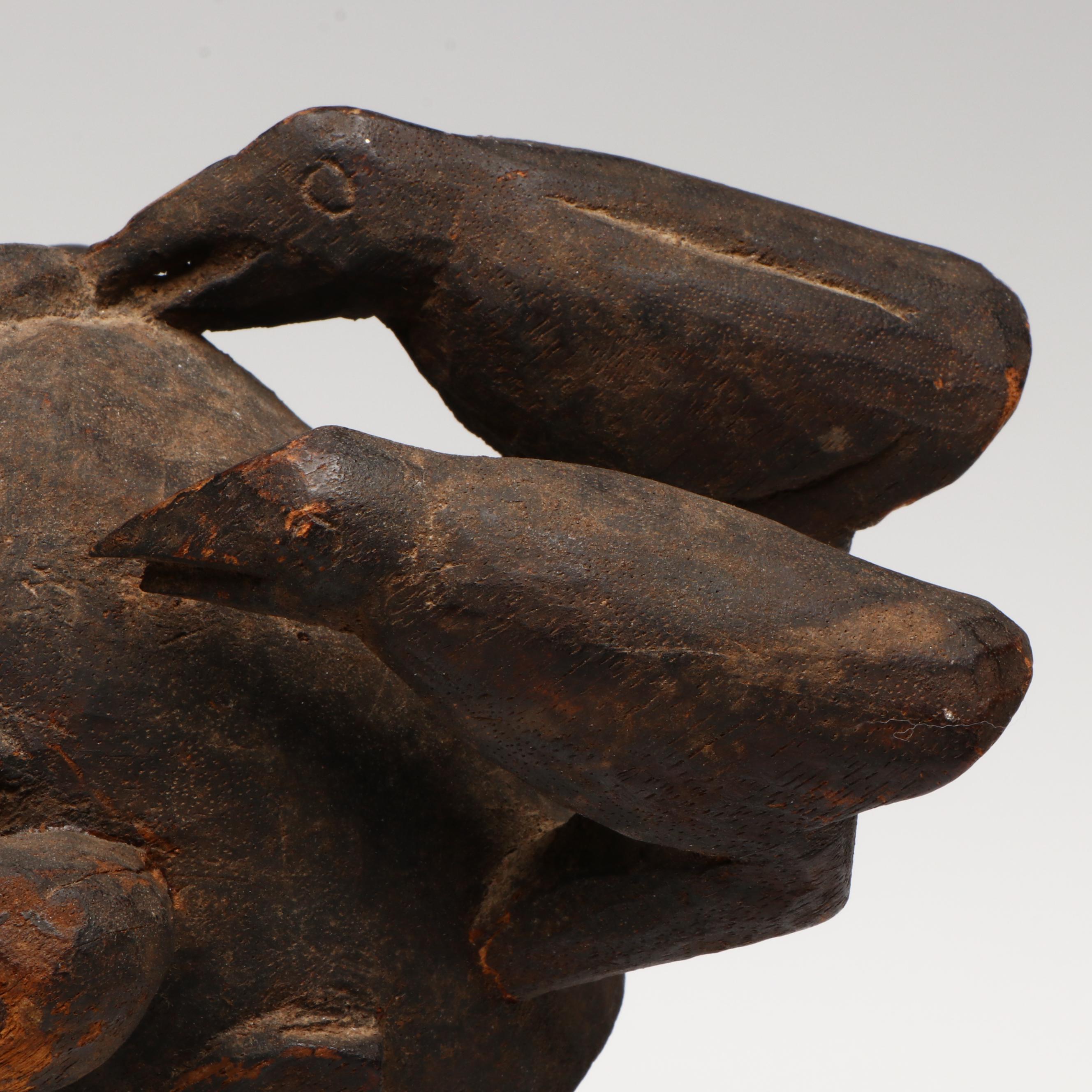 Senufo Small Wood Firespitter Mask