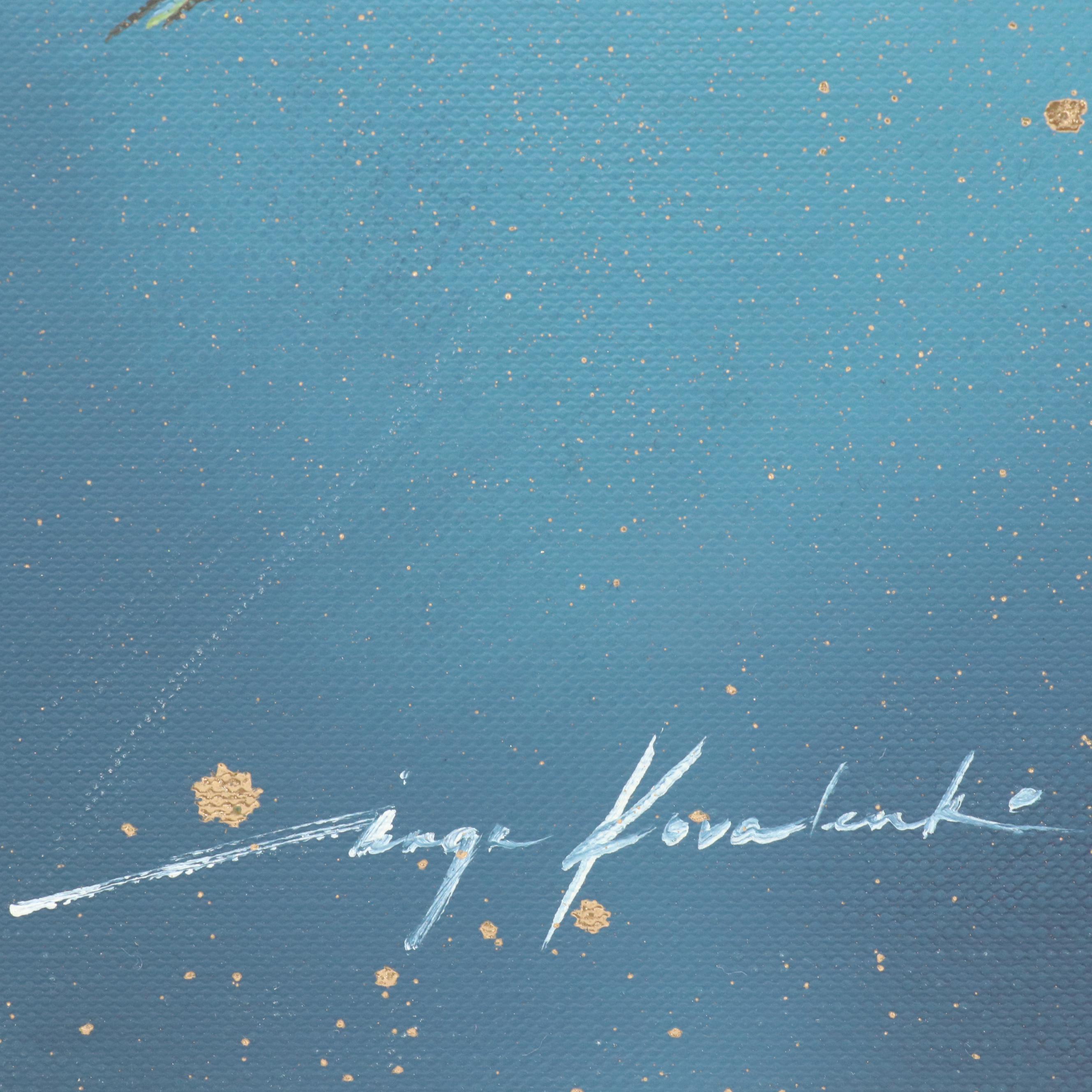 Inga Kovalenko Oil Painting of a Bee, 2025