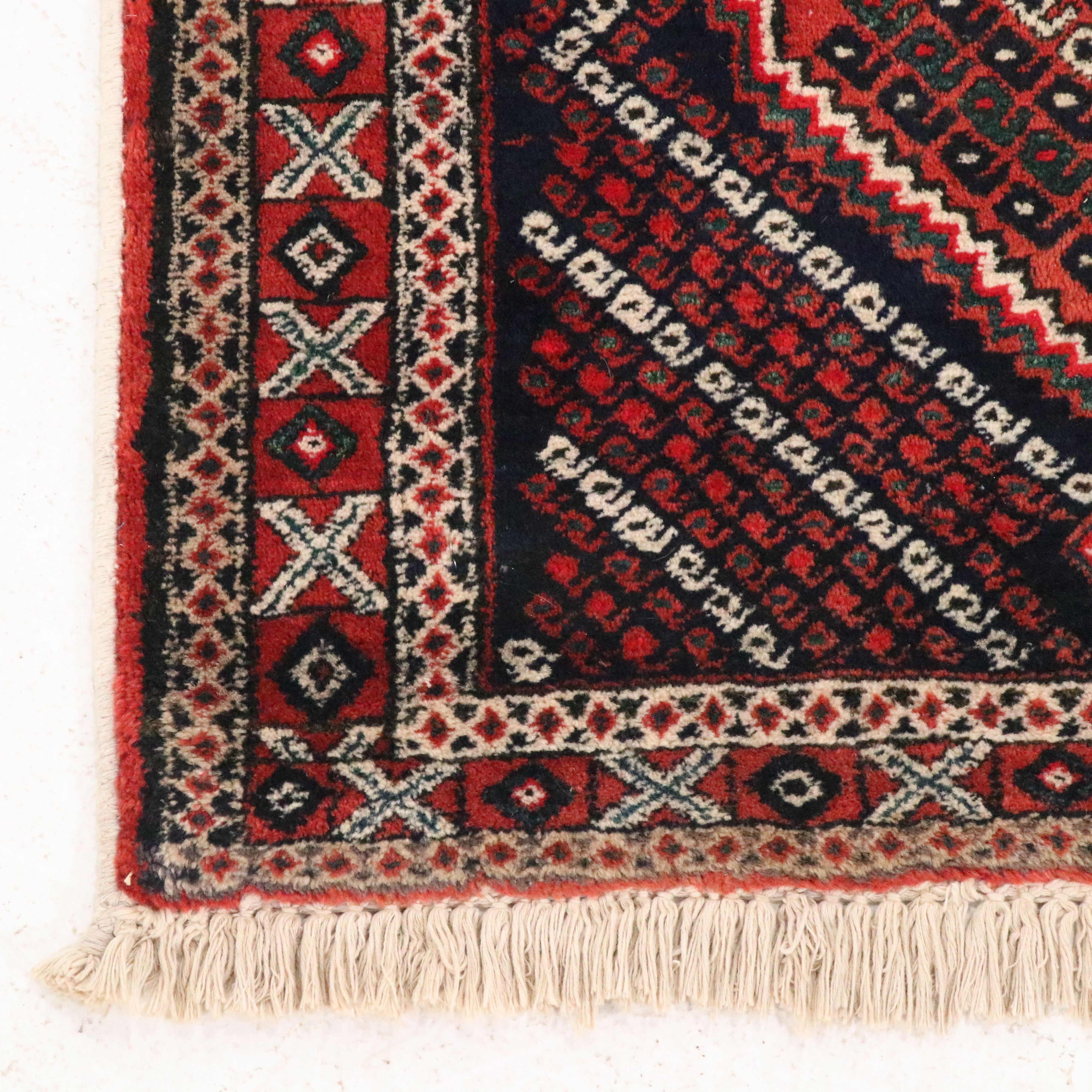 3'9 x 5'8 Hand-Knotted Persian Afshar Area Rug