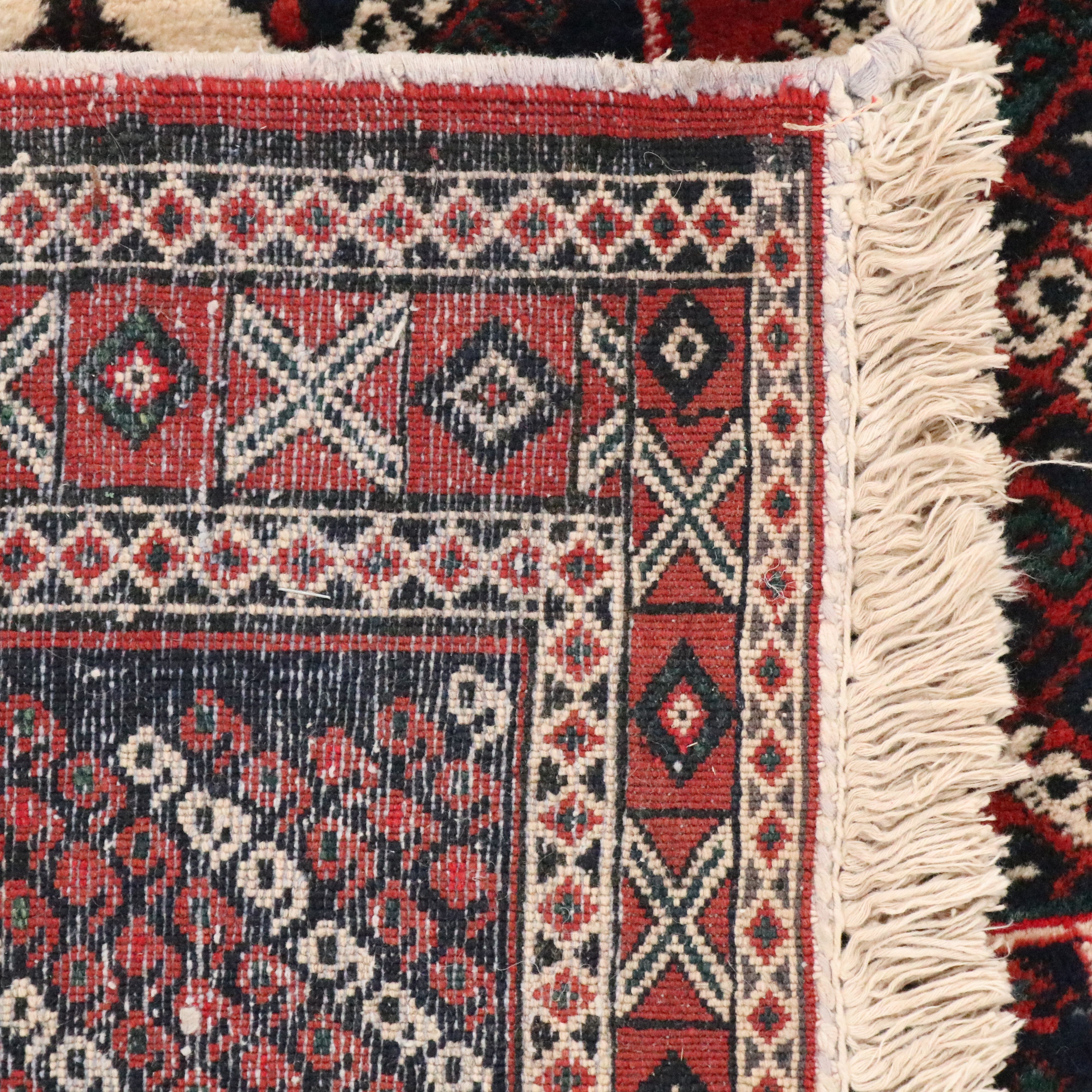 3'9 x 5'8 Hand-Knotted Persian Afshar Area Rug