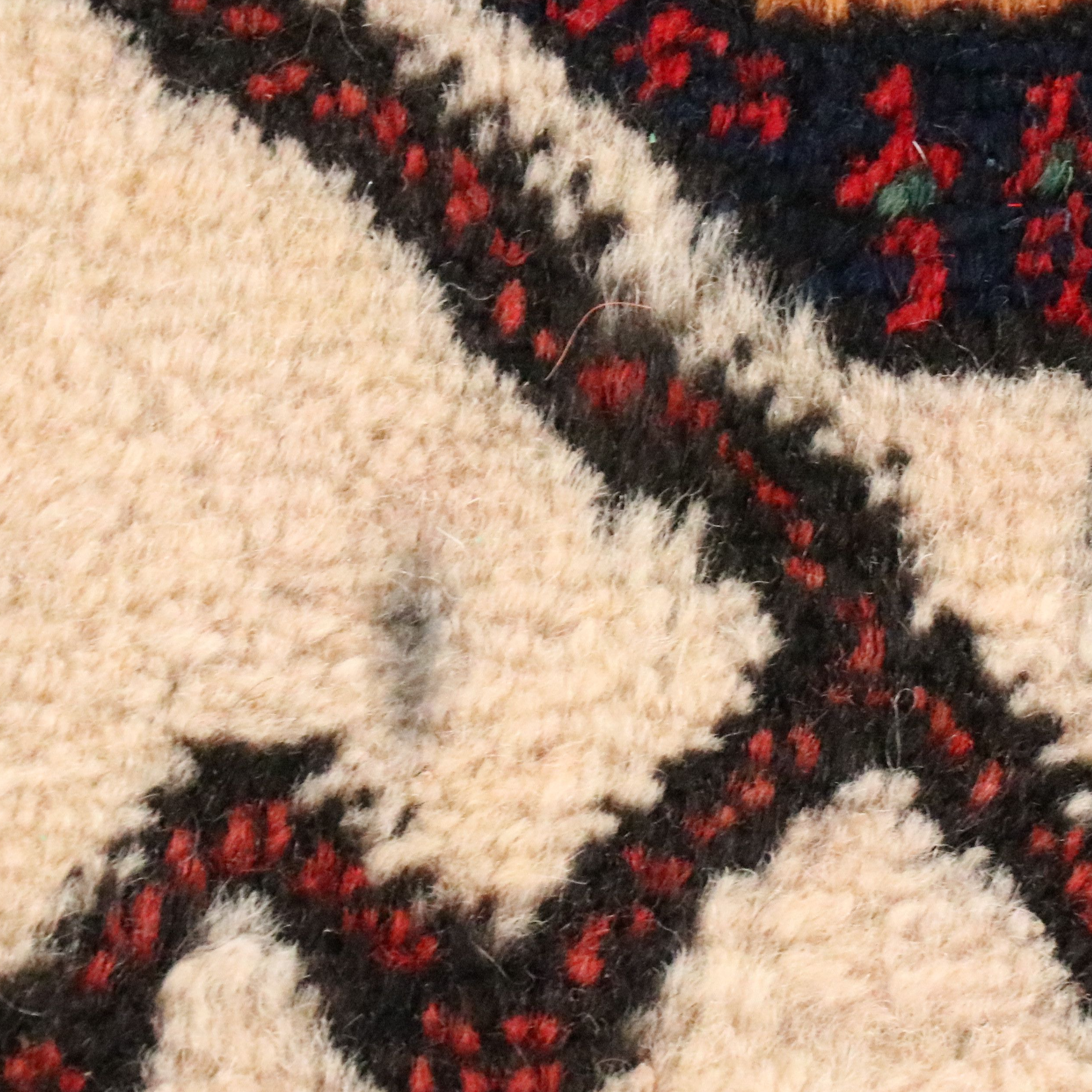 3'9 x 5'8 Hand-Knotted Persian Afshar Area Rug