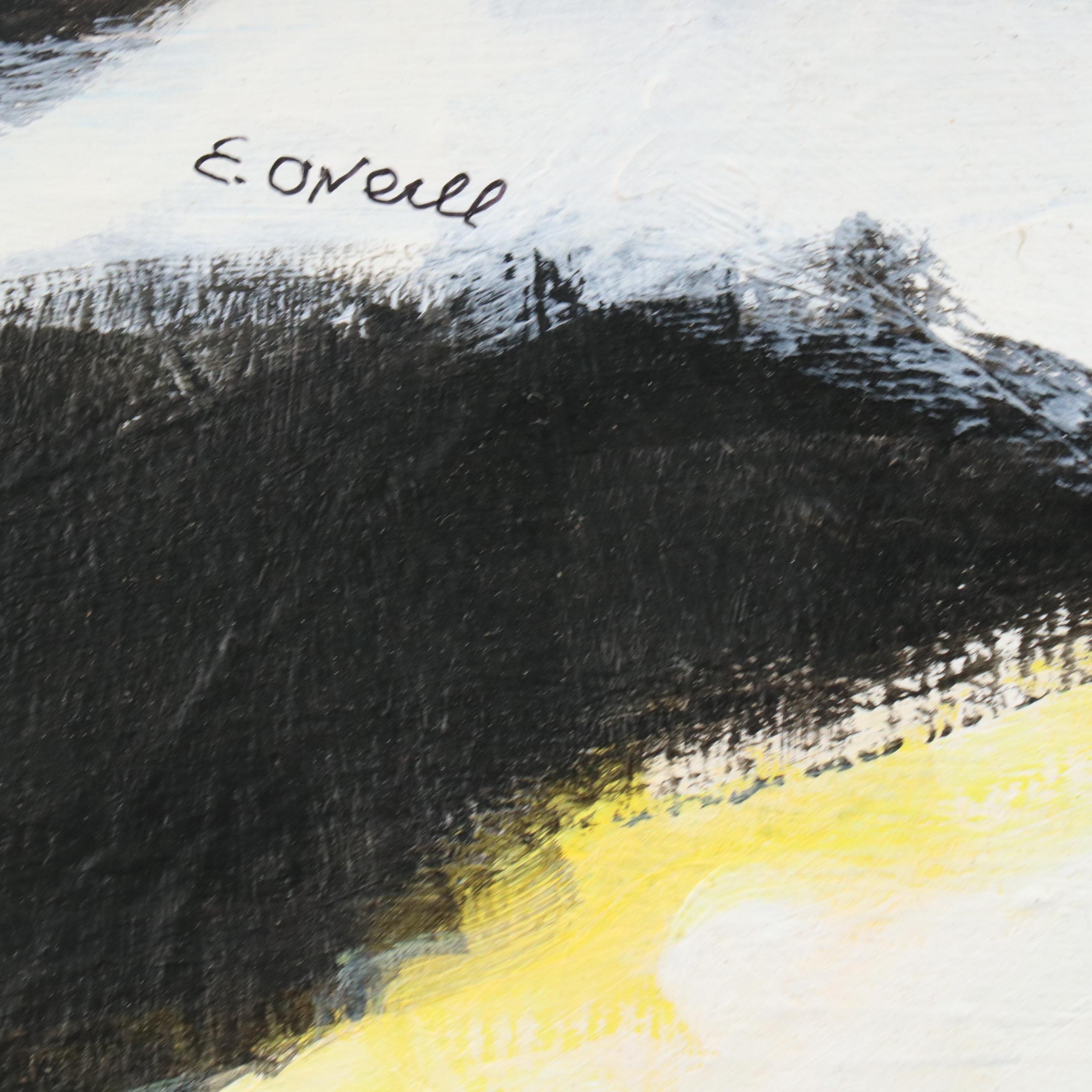 Elizabeth O'Neill Abstract Acrylic Painting, 21st Century