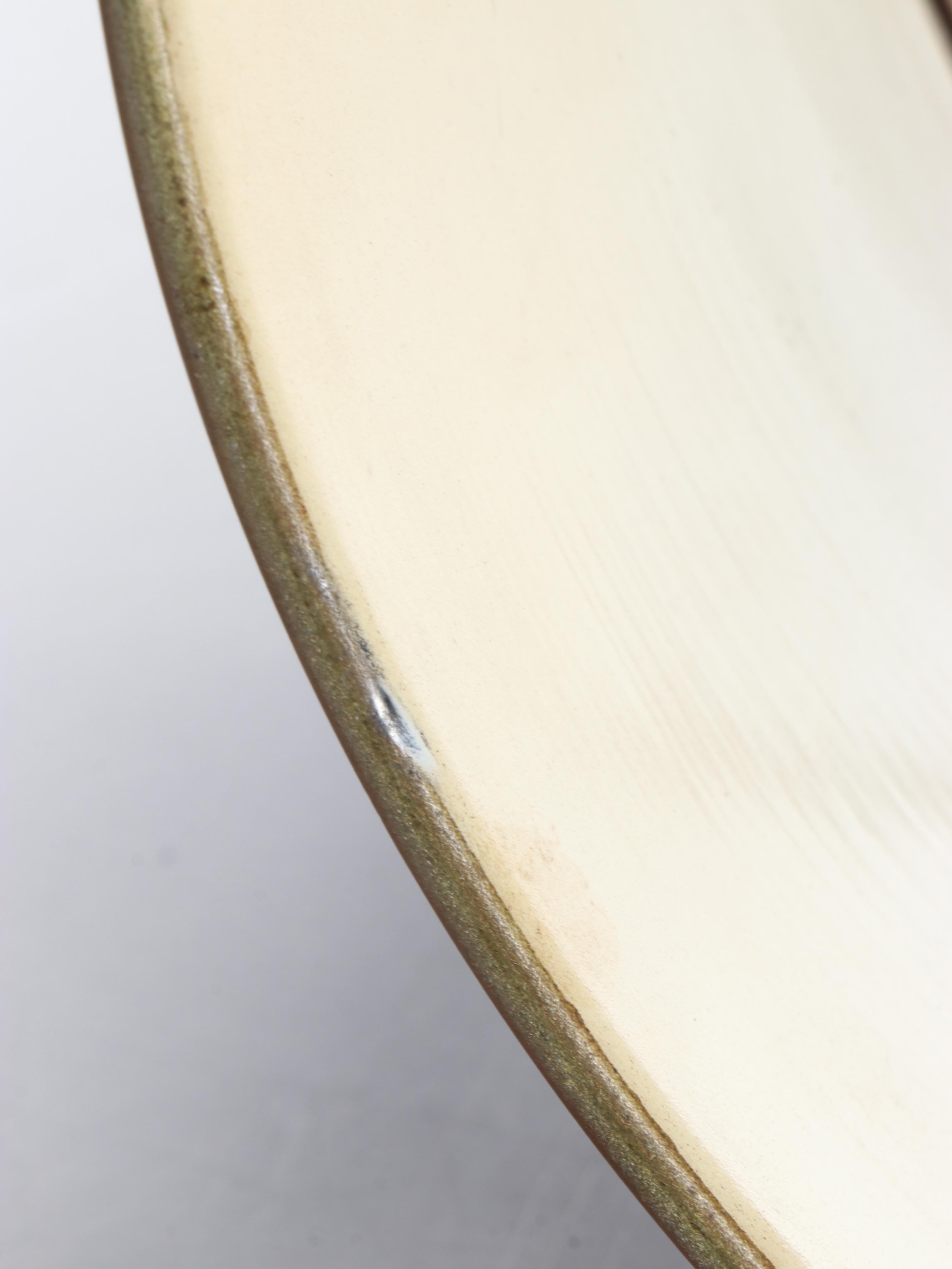 French Empire Style Red Toleware Table Lamp