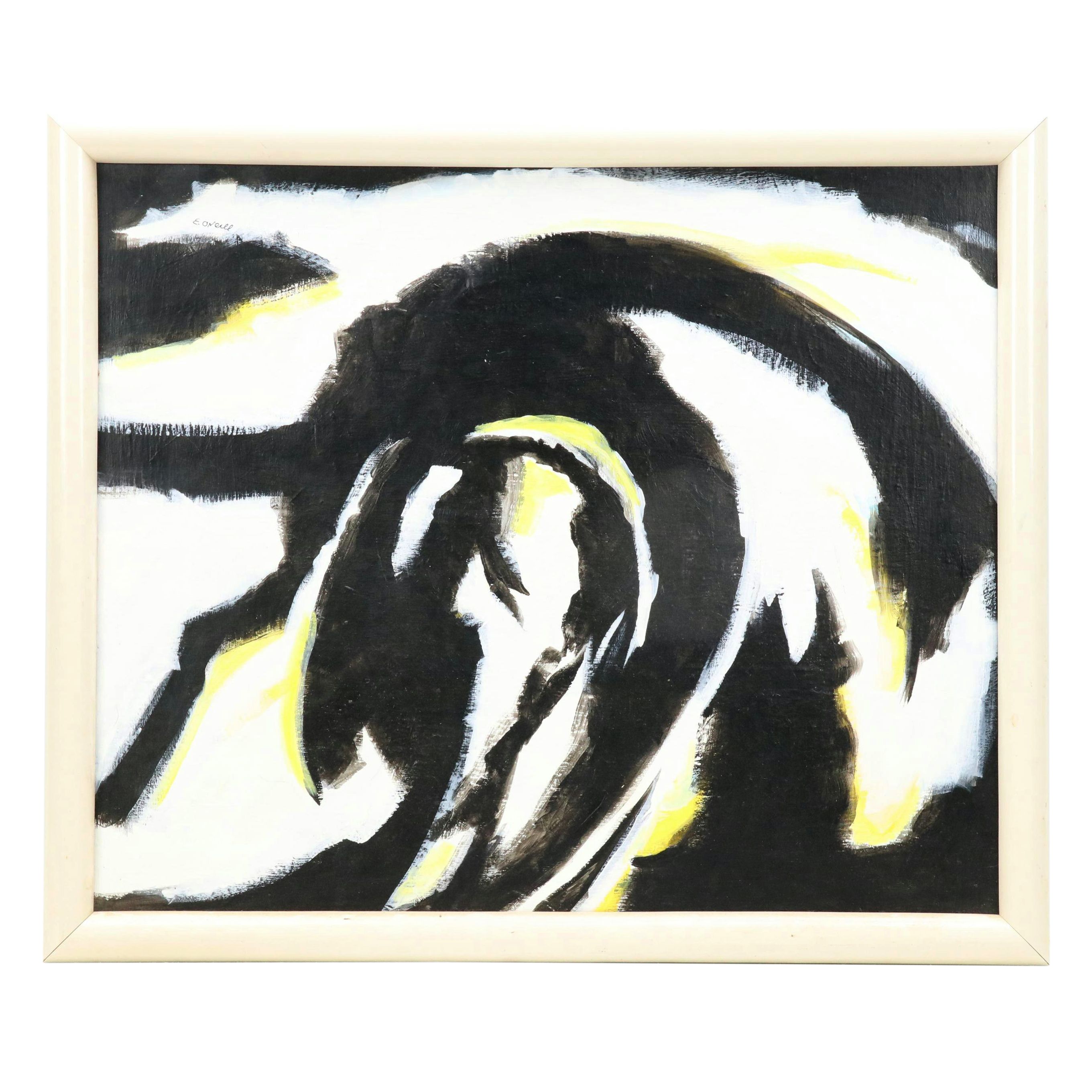 Elizabeth O'Neill Abstract Acrylic Painting, 21st Century