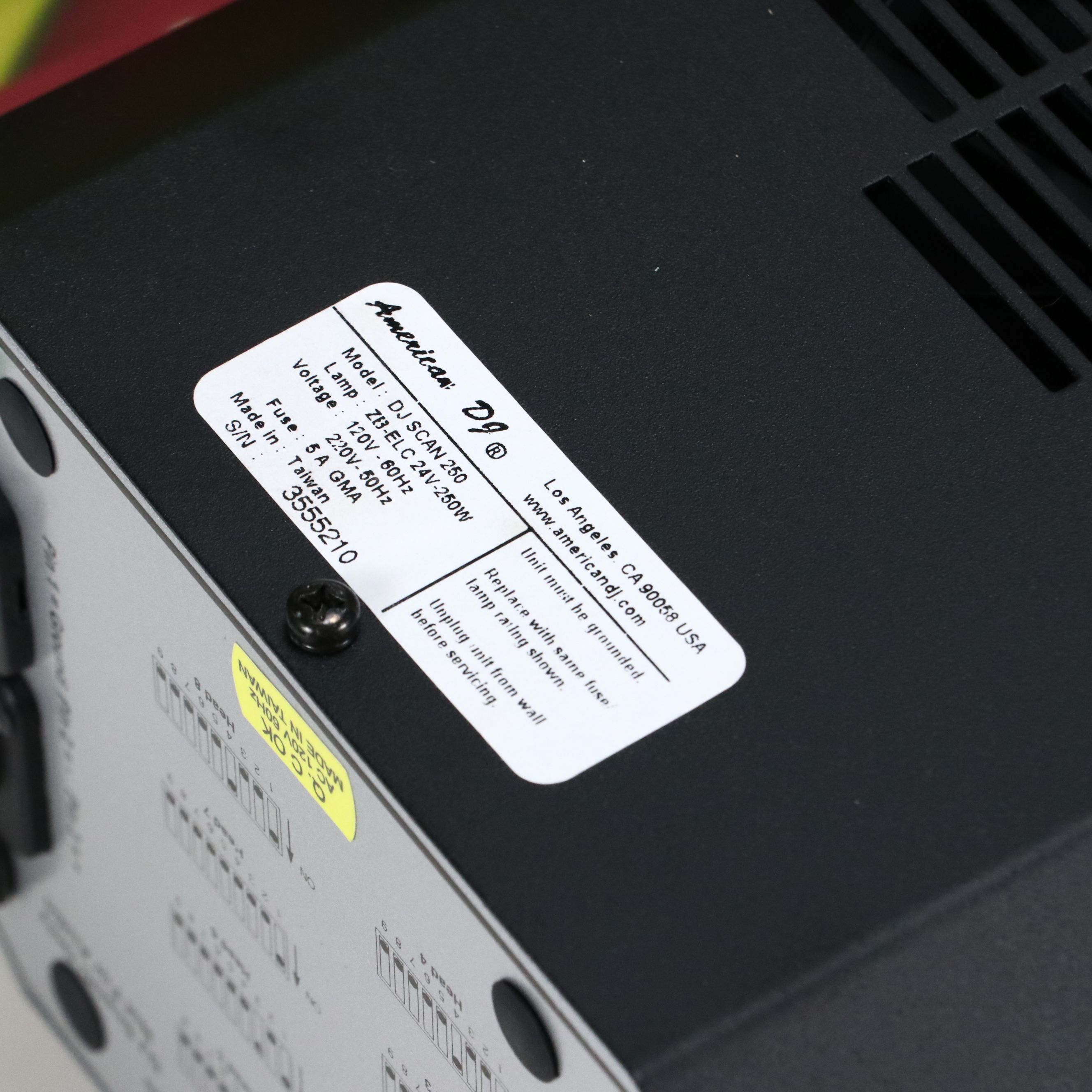 American DJ "DJ Scan 250" Lighting System