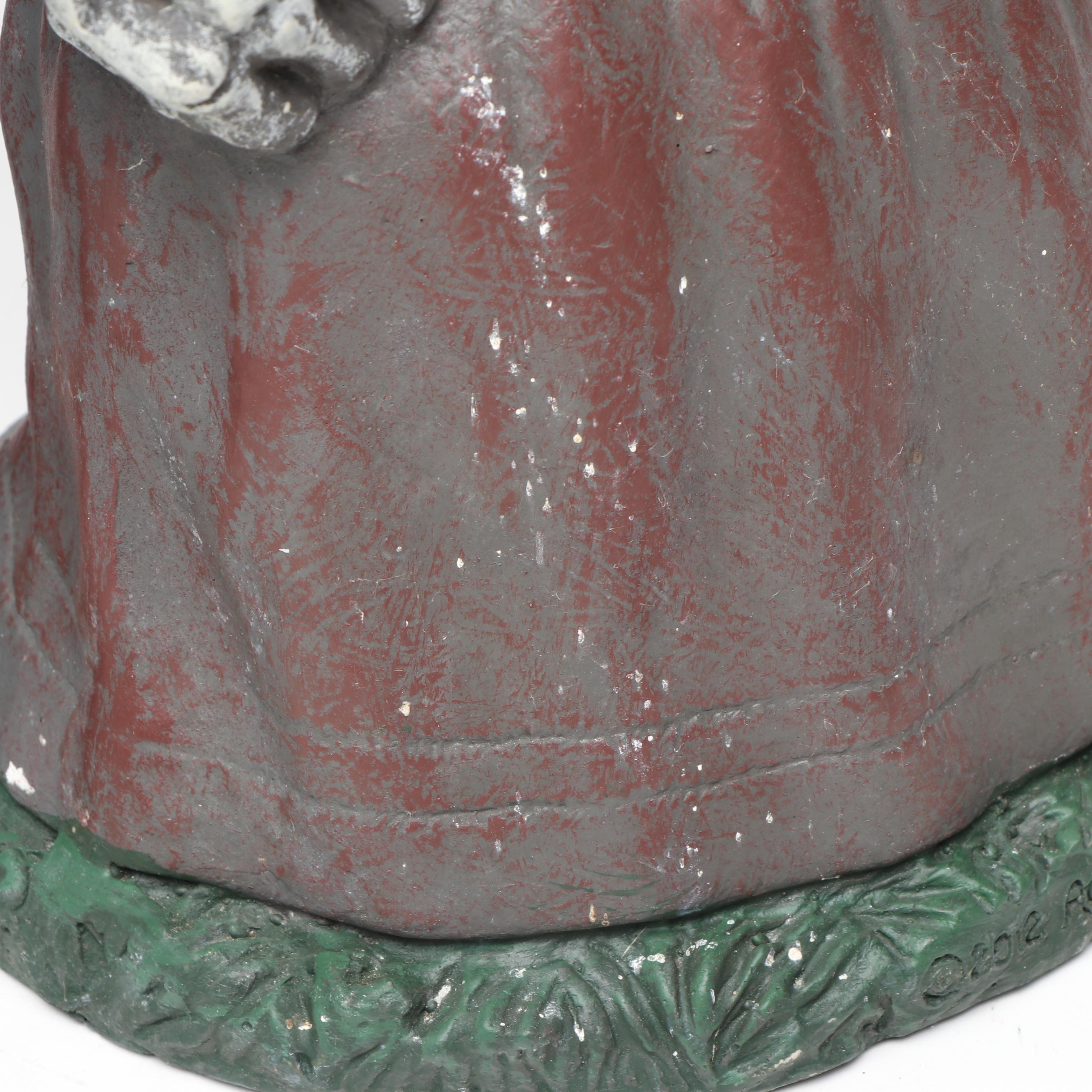 Accents Unlimited Polychrome Decorated Skeleton Garden Gnomes, 2012