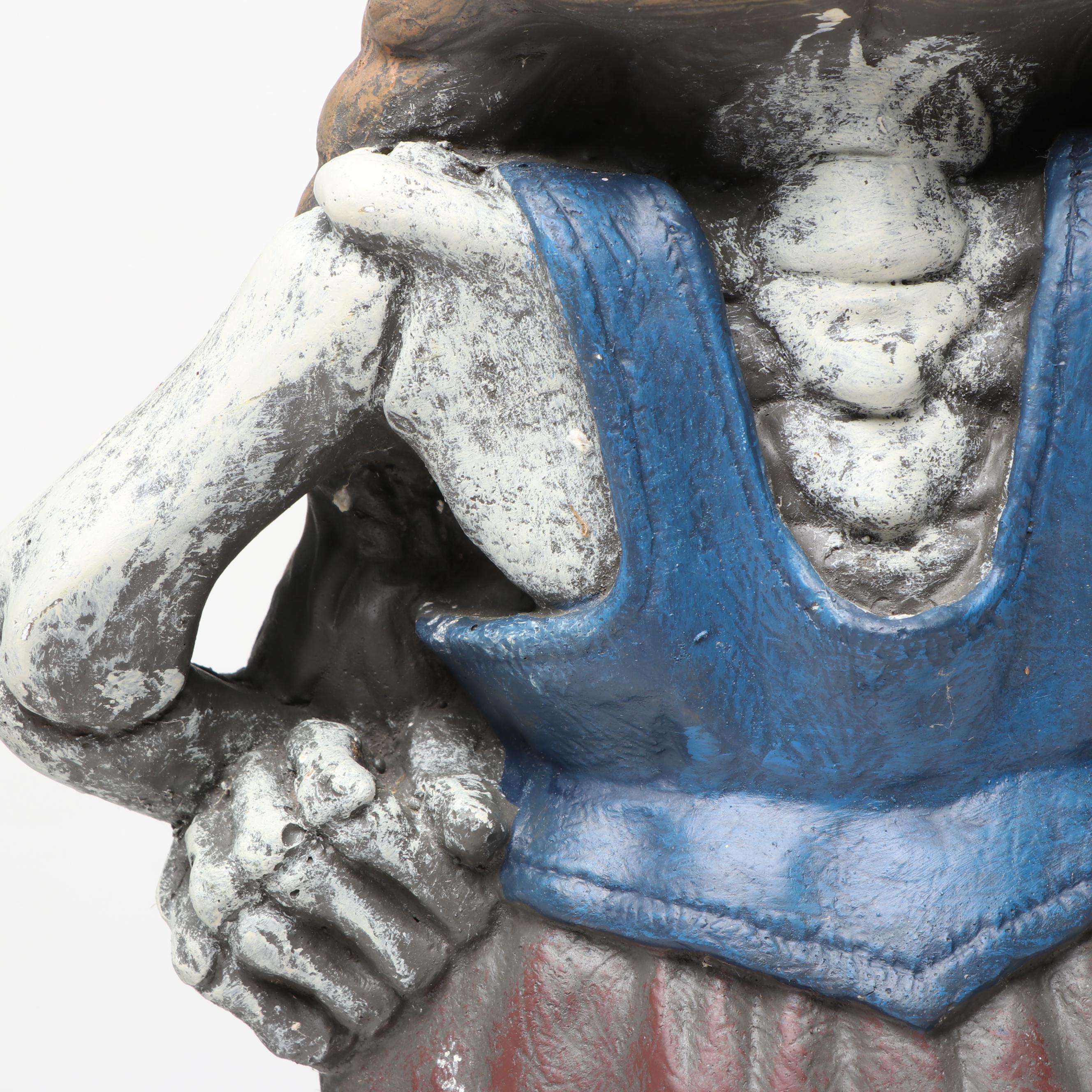 Accents Unlimited Polychrome Decorated Skeleton Garden Gnomes, 2012