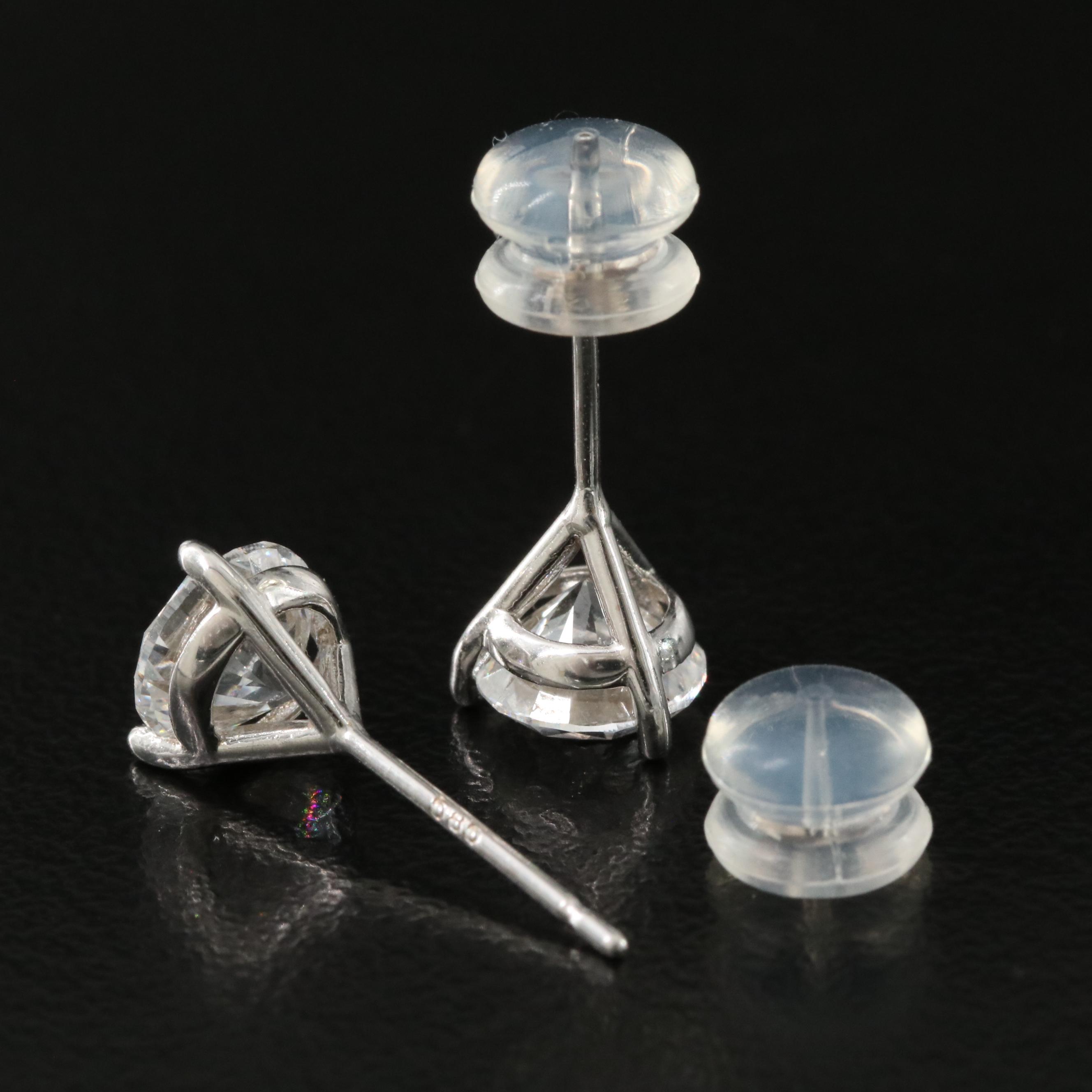 14K 2.00 CTW Lab Grown Diamond Stud Earrings