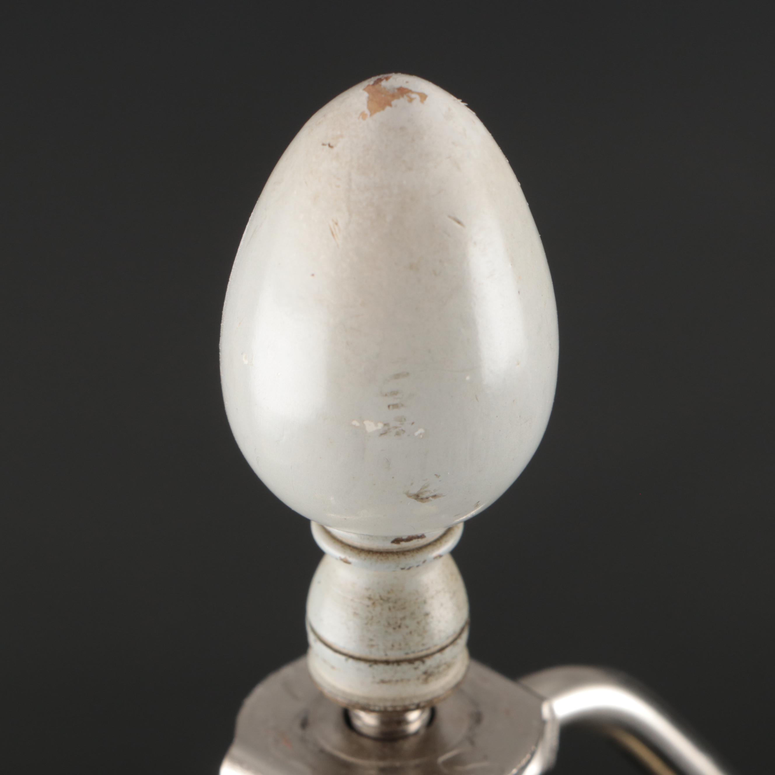 Royal Copenhagen Scenic Porcelain Table Lamp and Vases, 20th Century