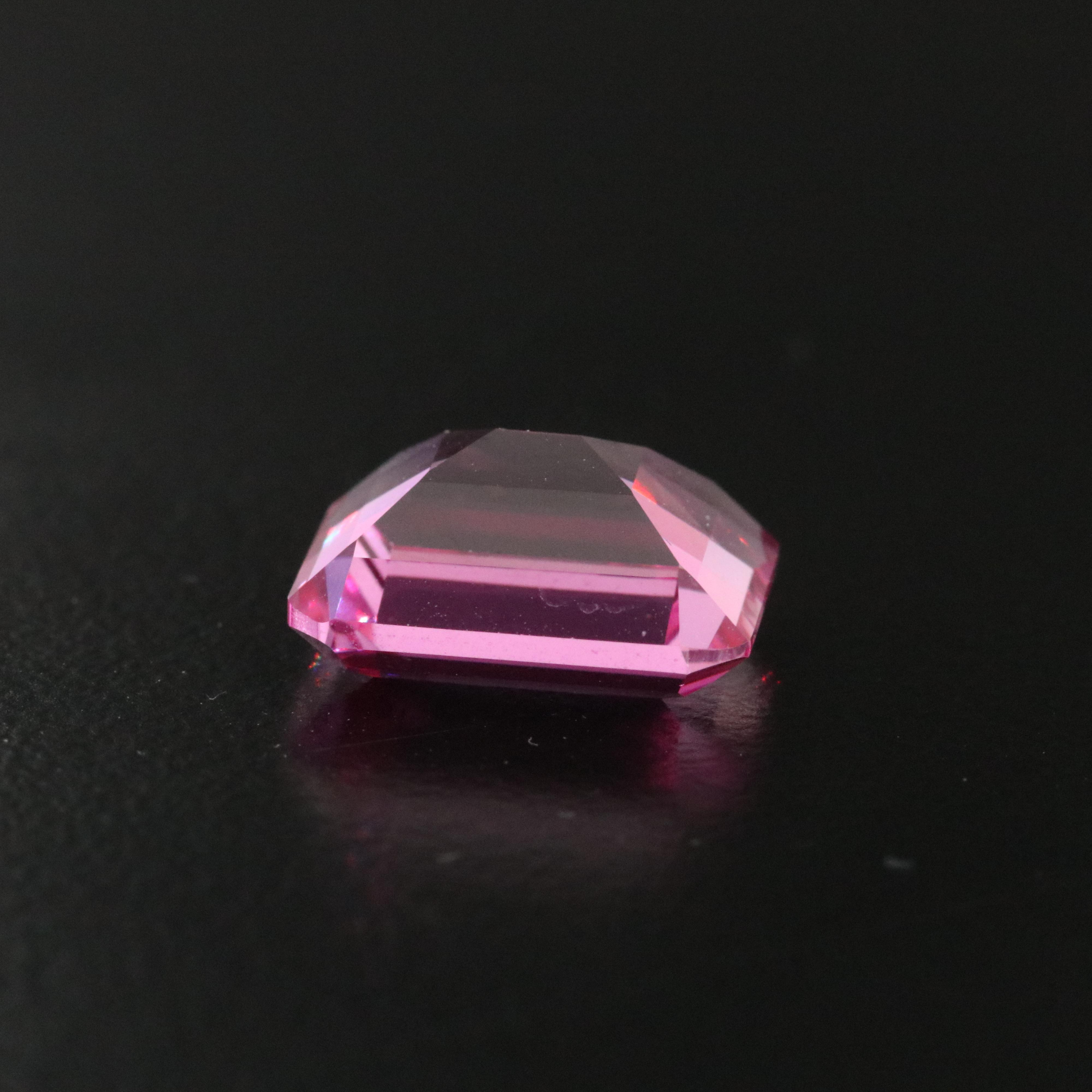 Loose 6.01 CT Lab Grown Sapphire