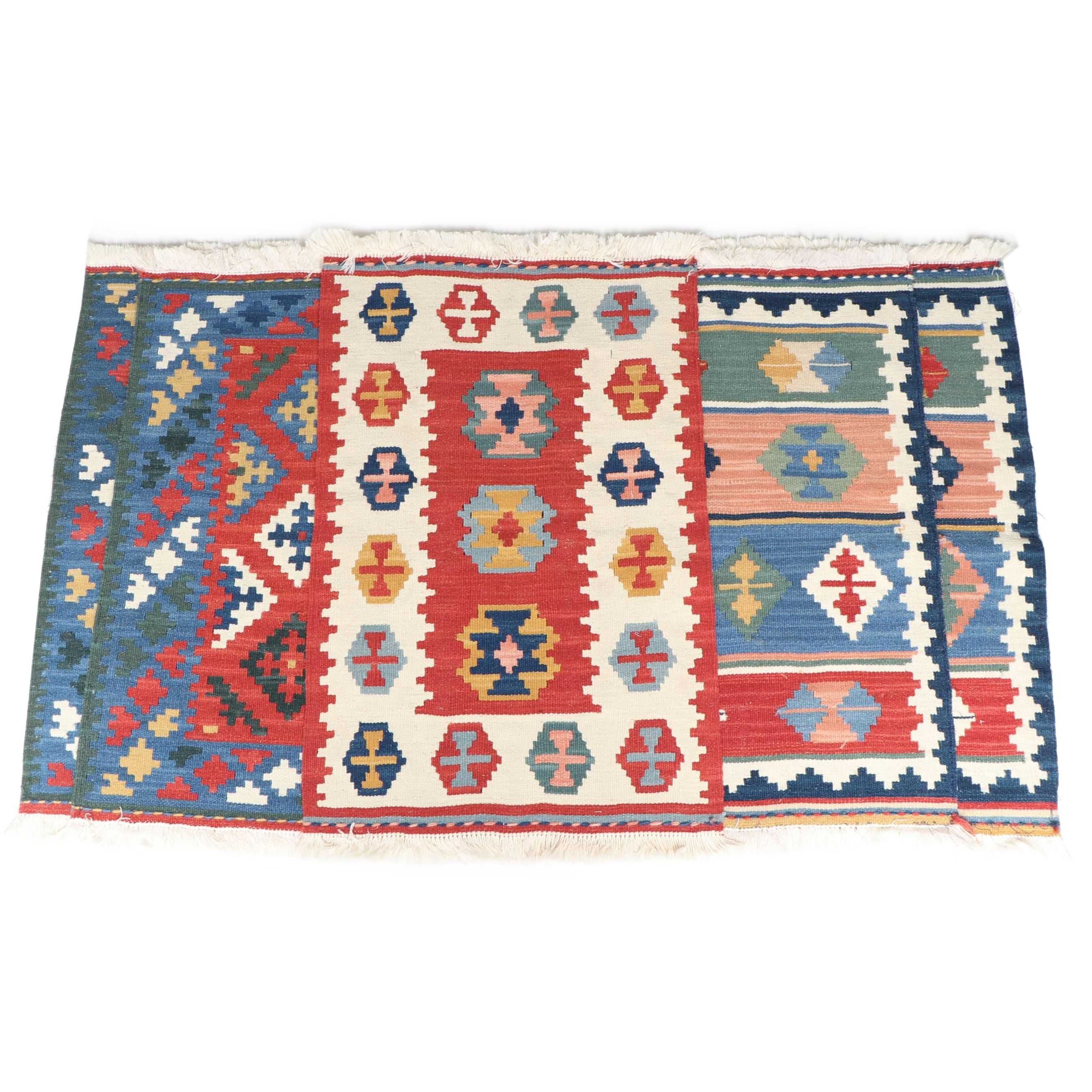 2'2 x 1'4 Handwoven Navajo Accent Rugs