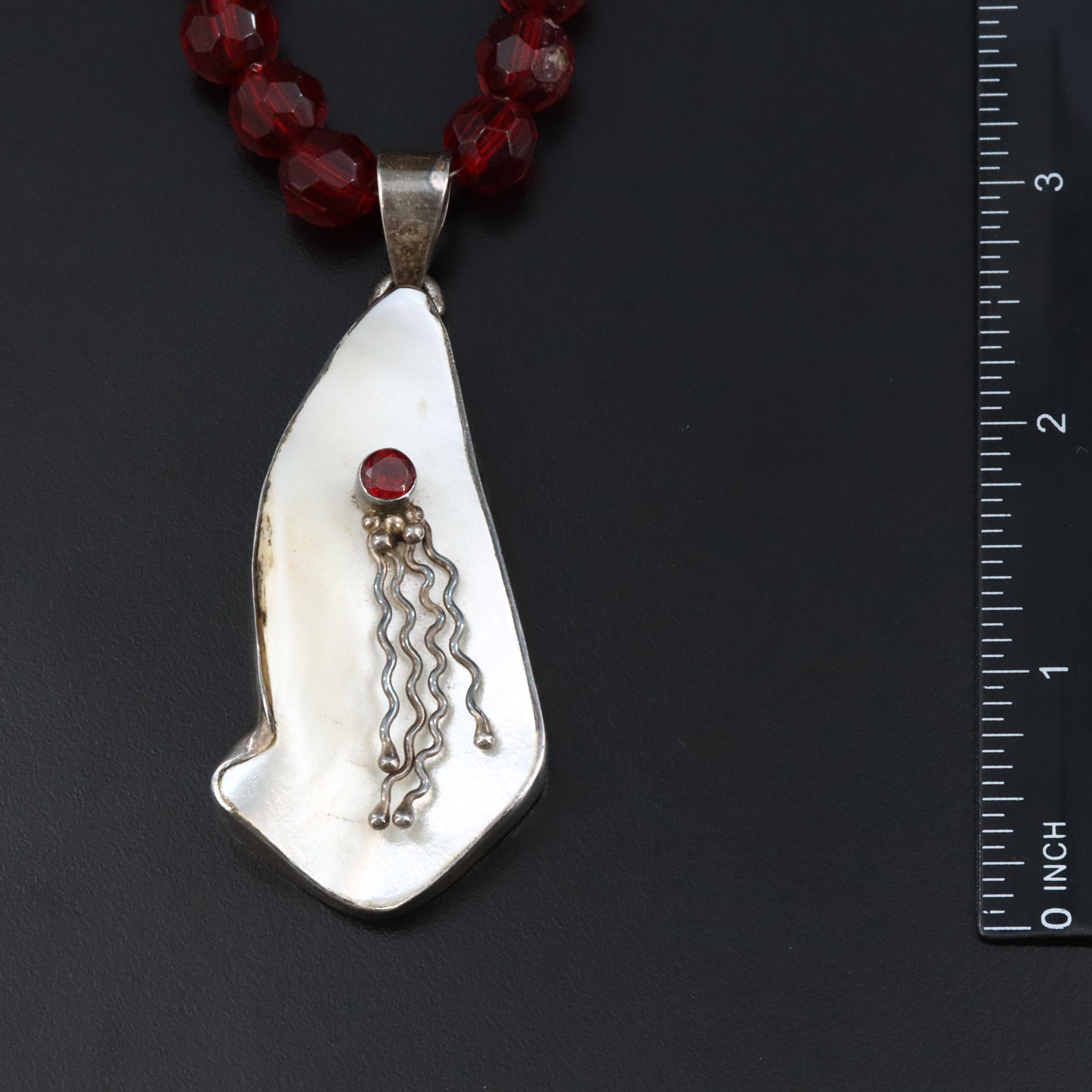 Rose Quartz, Pearl and Garnet Featured in Necklace Collection
