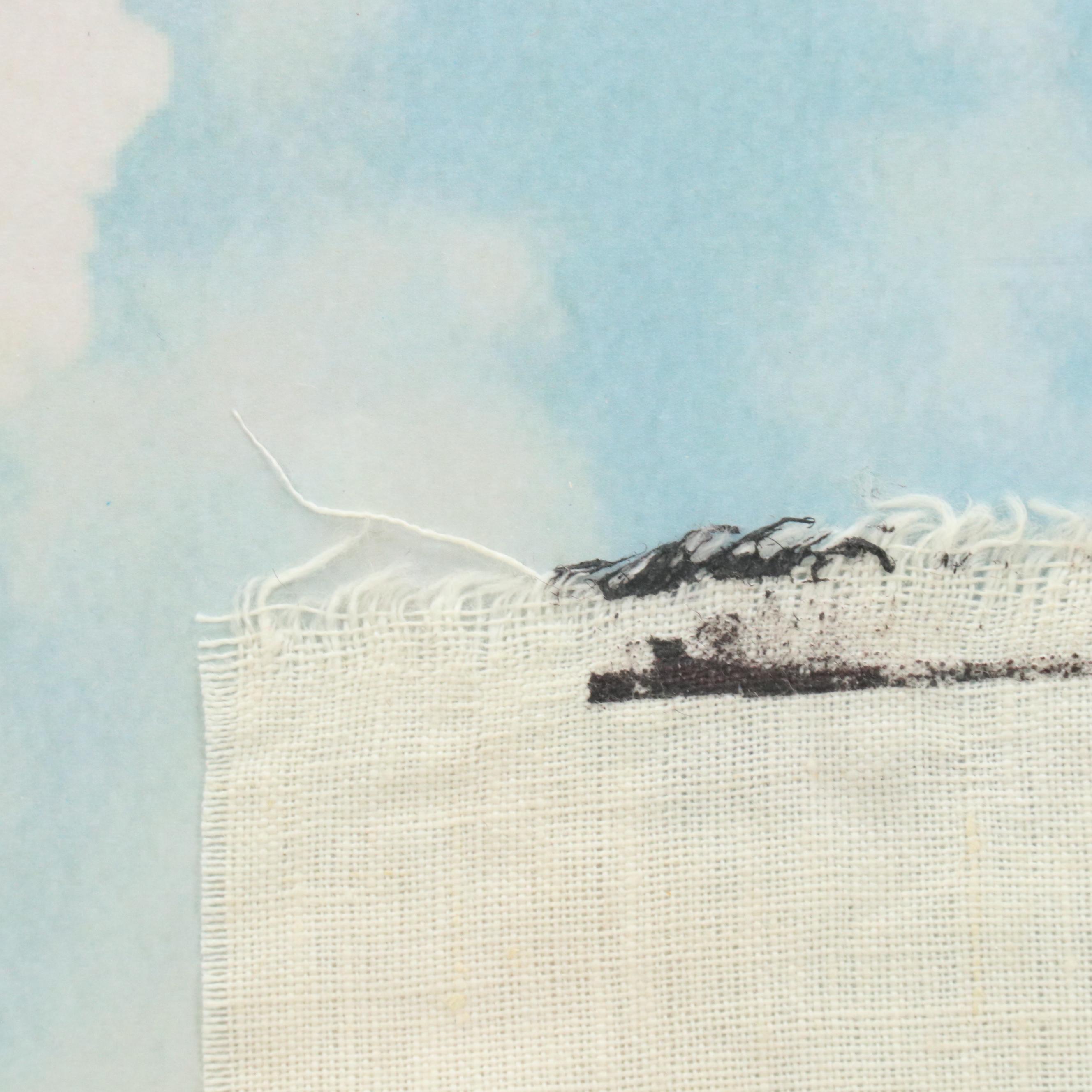 Eric Ajama Figural Surrealist Screenprint, 21st Century