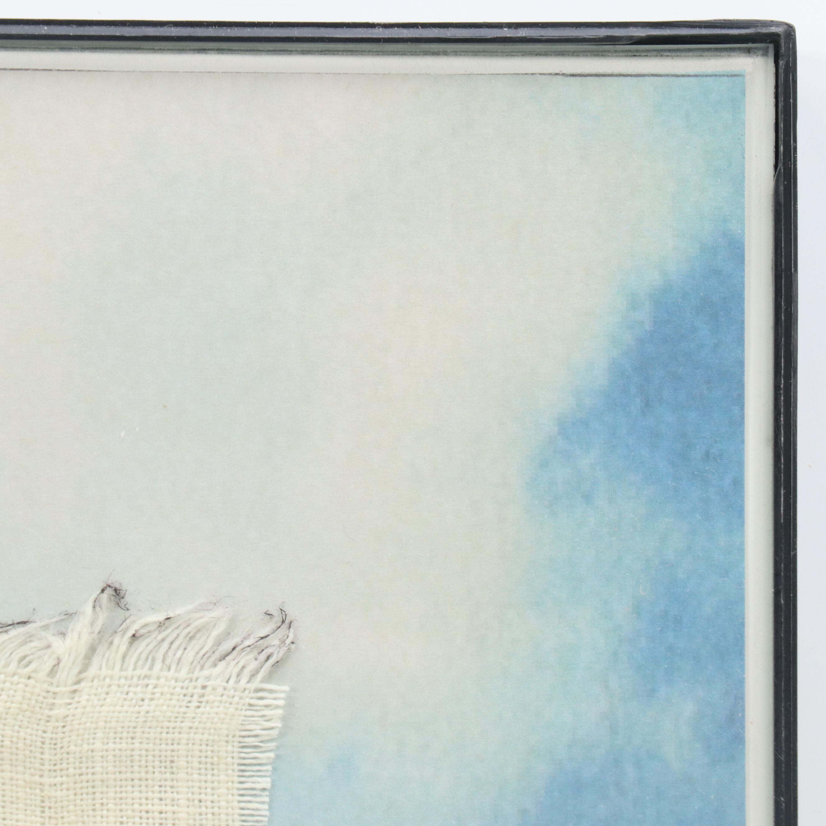 Eric Ajama Figural Surrealist Screenprint, 21st Century