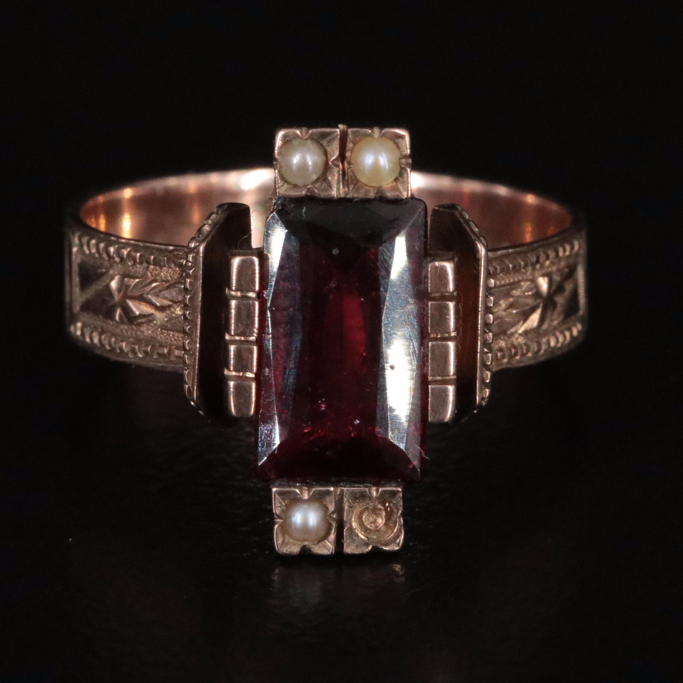 Collection of Antique and Vintage Gold Rings and Stickpin