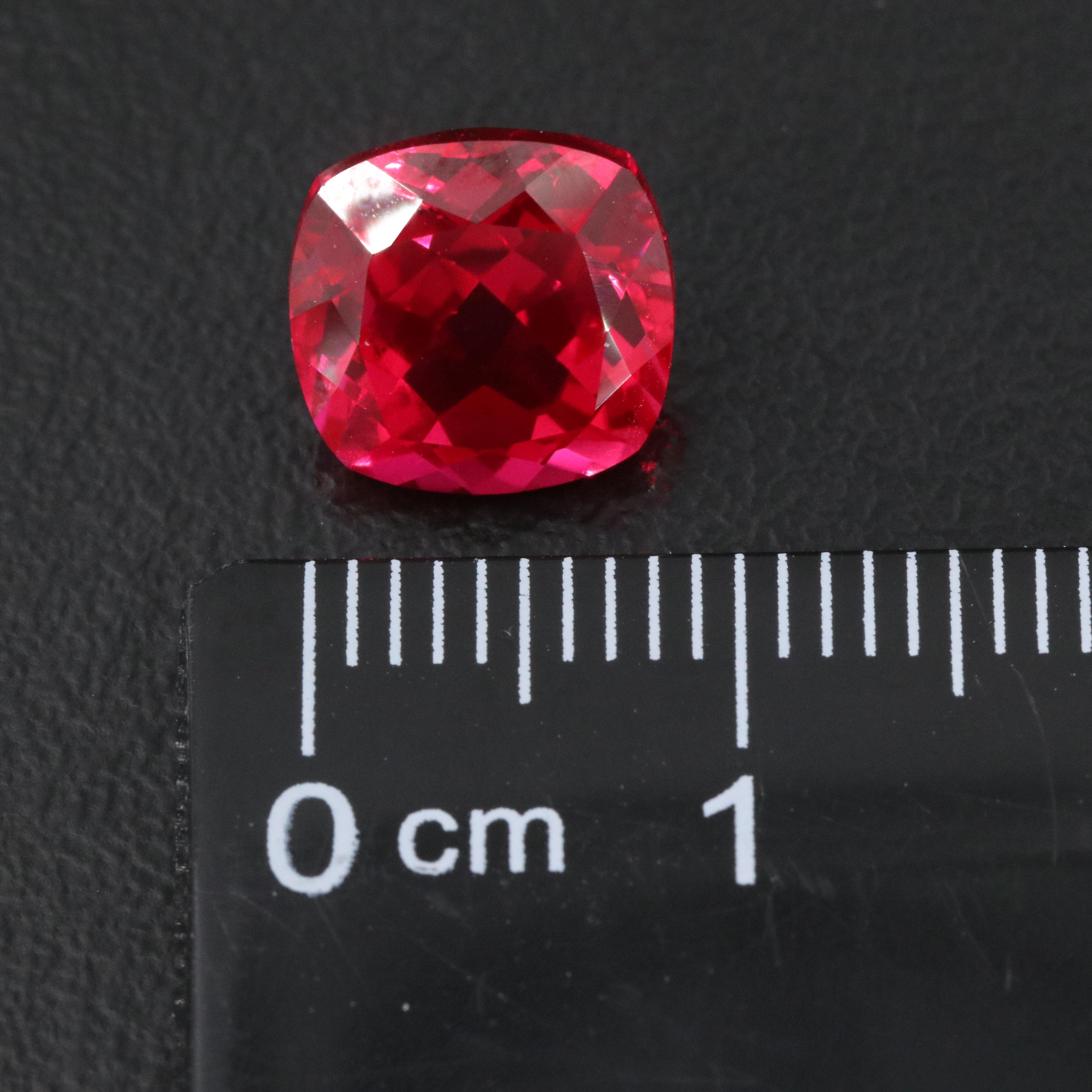 Loose 4.51 CT Lab Grown Ruby