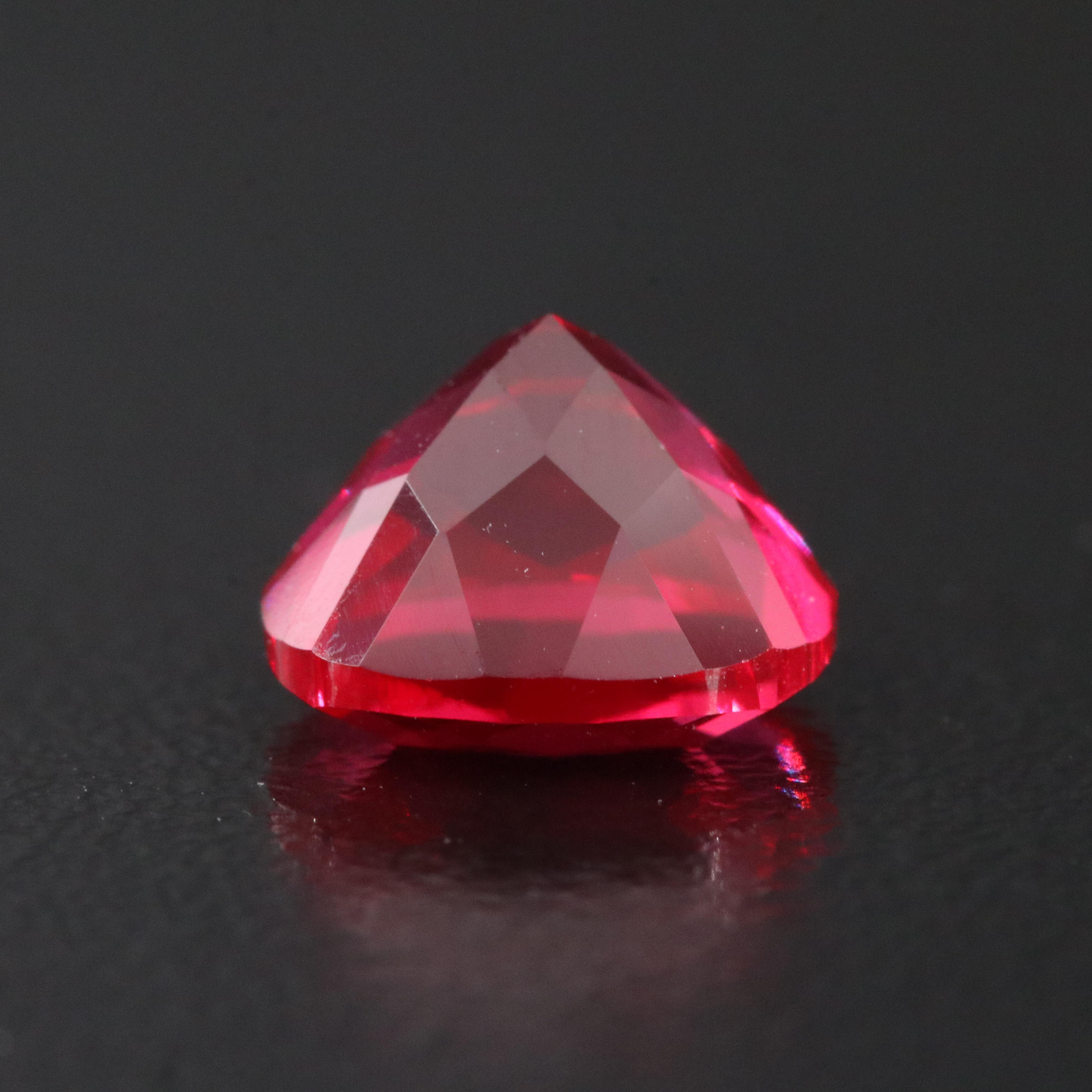 Loose 4.51 CT Lab Grown Ruby