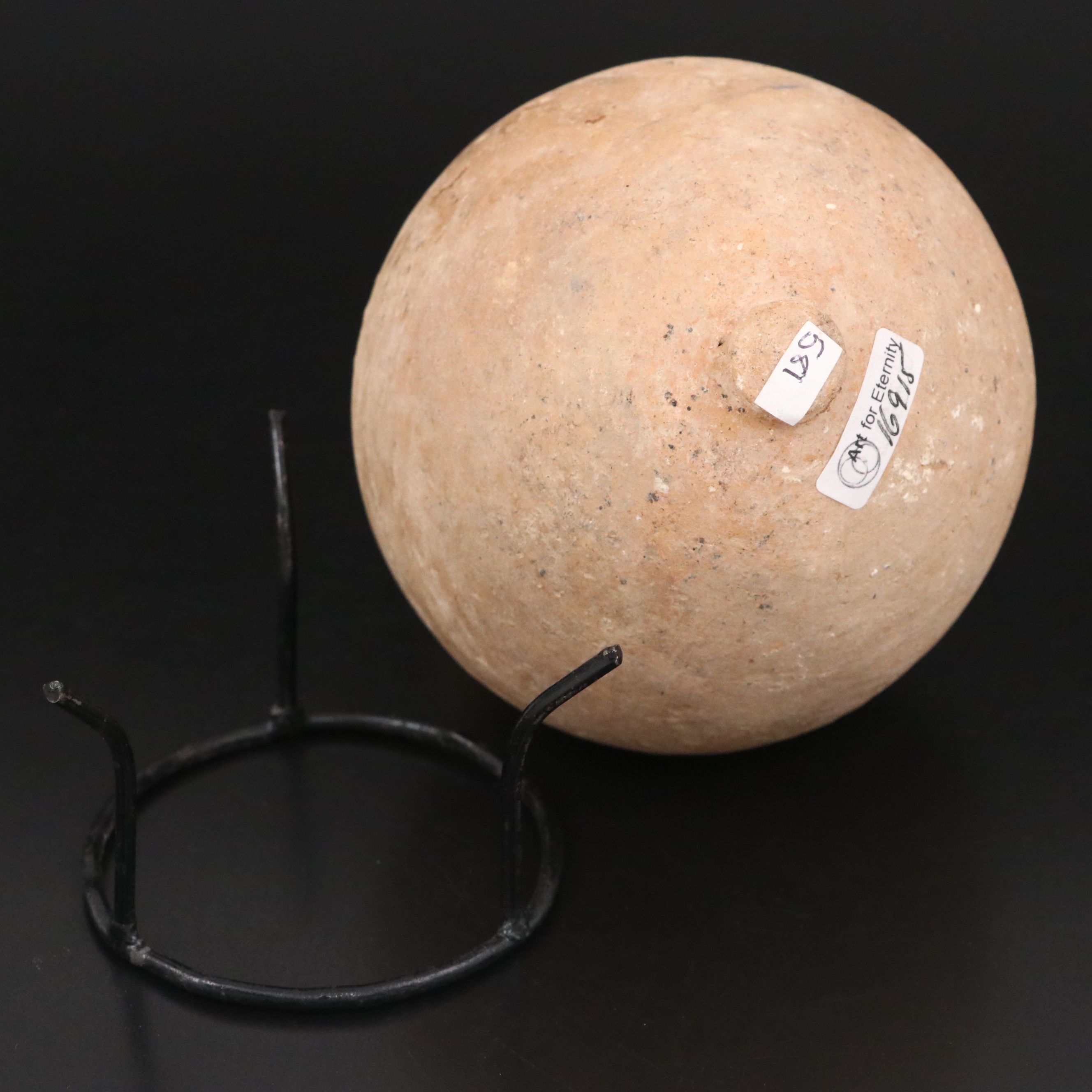 Ancient Holyland Pottery Cosmetic Vessel, Circa 1100–900 BCE