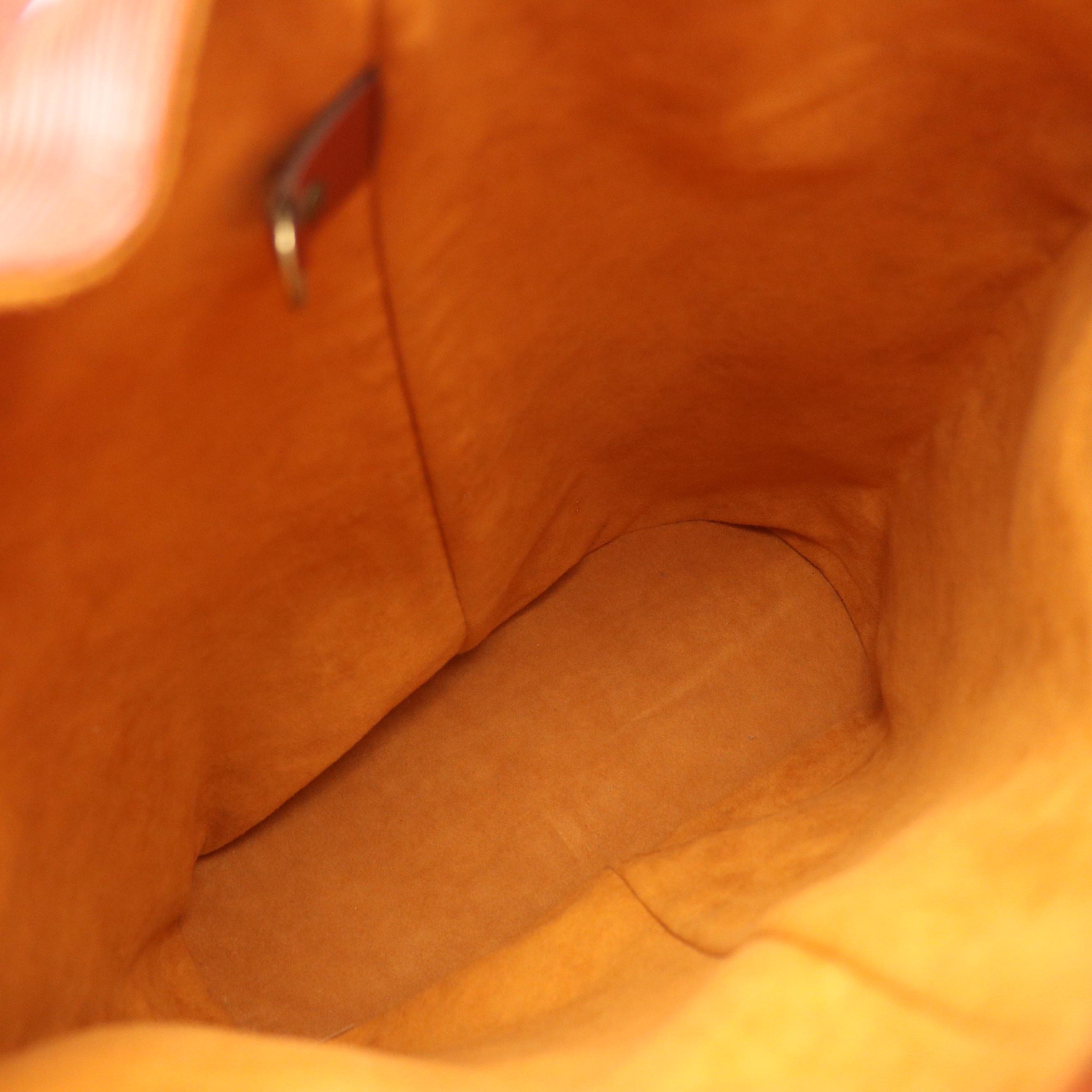 Louis Vuitton Randonnée PM Sling Bag in Kenyan Fawn Epi/Smooth Leather