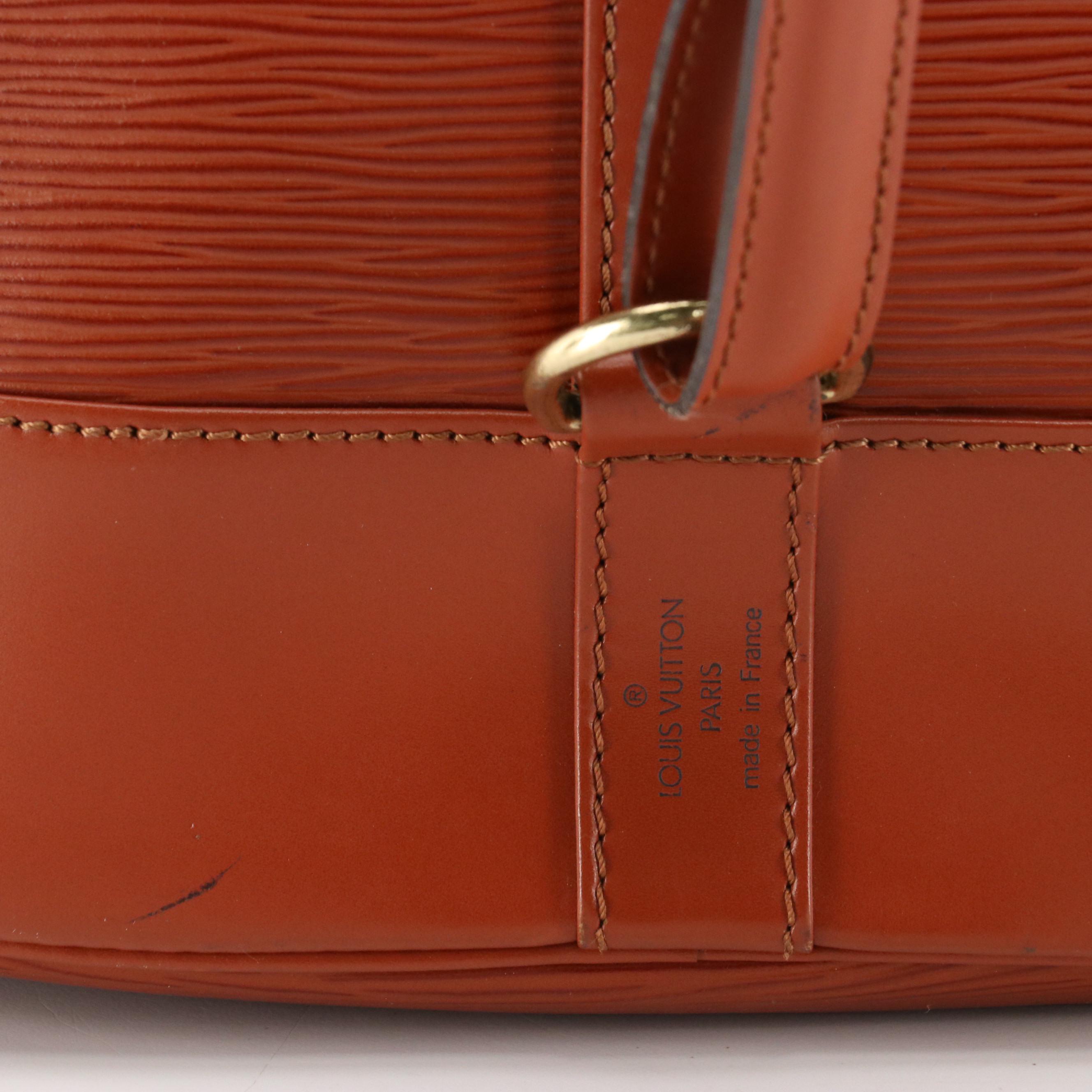 Louis Vuitton Randonnée PM Sling Bag in Kenyan Fawn Epi/Smooth Leather