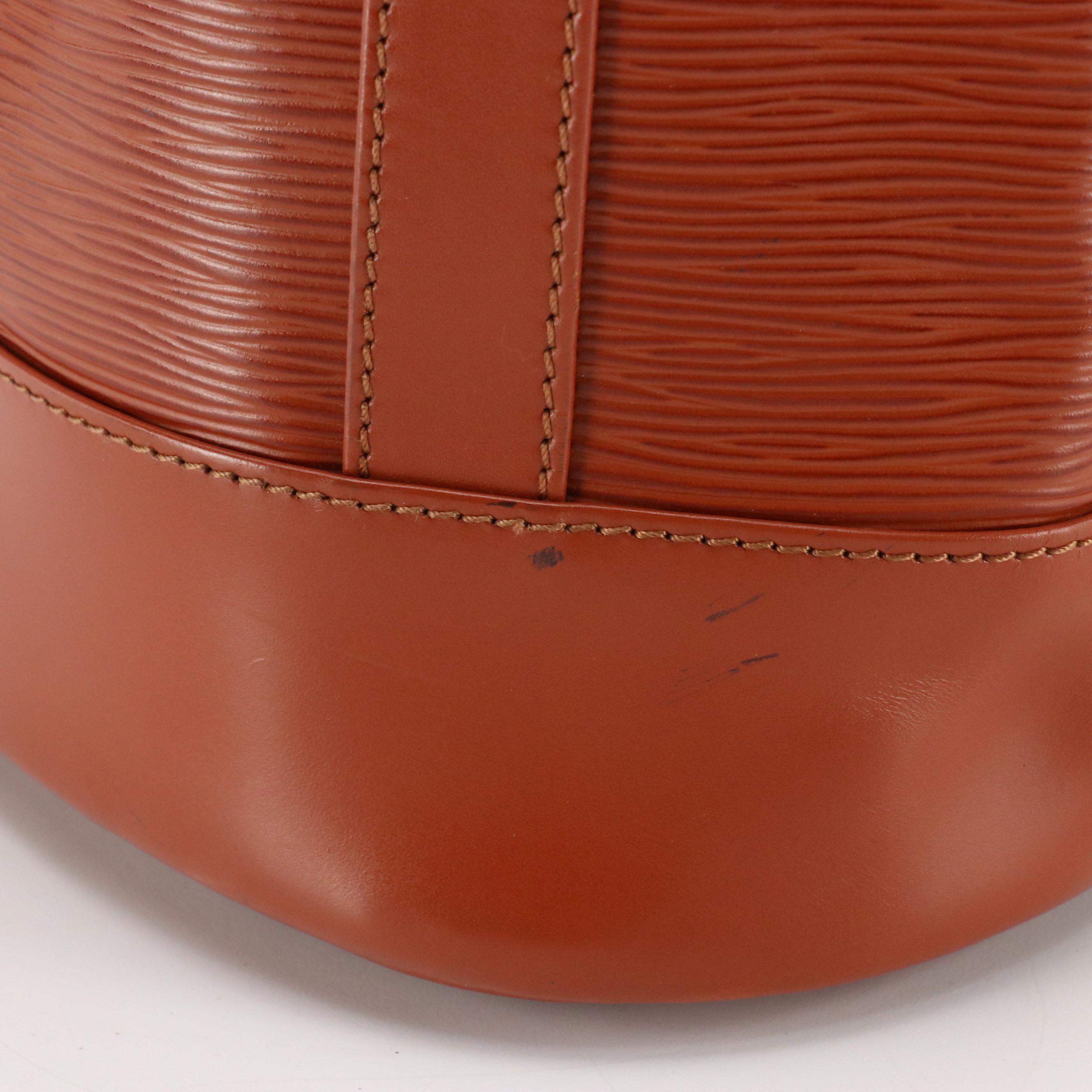 Louis Vuitton Randonnée PM Sling Bag in Kenyan Fawn Epi/Smooth Leather