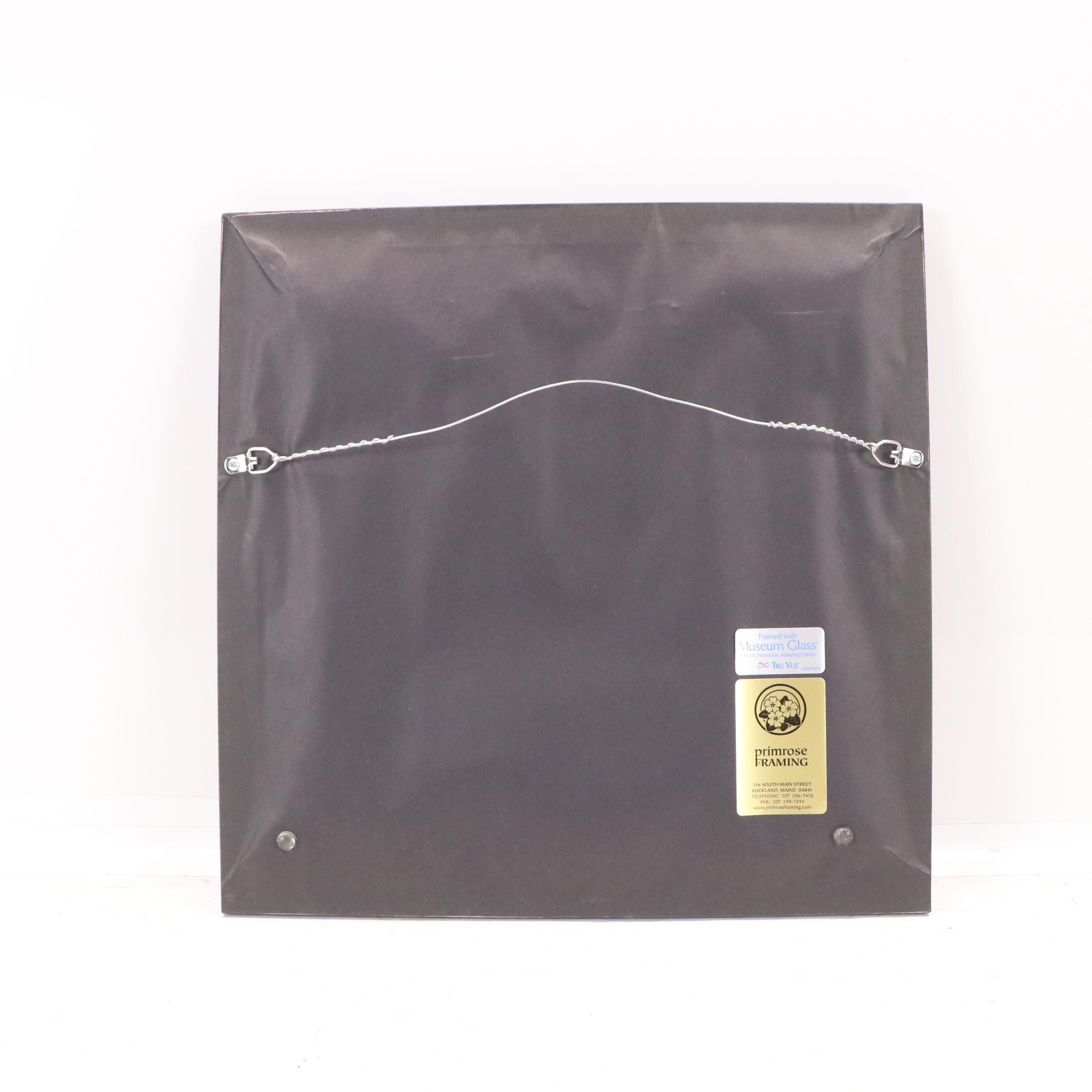 Kathleen Graf Needlepoint Panel "Owls" Design by Beth Russell