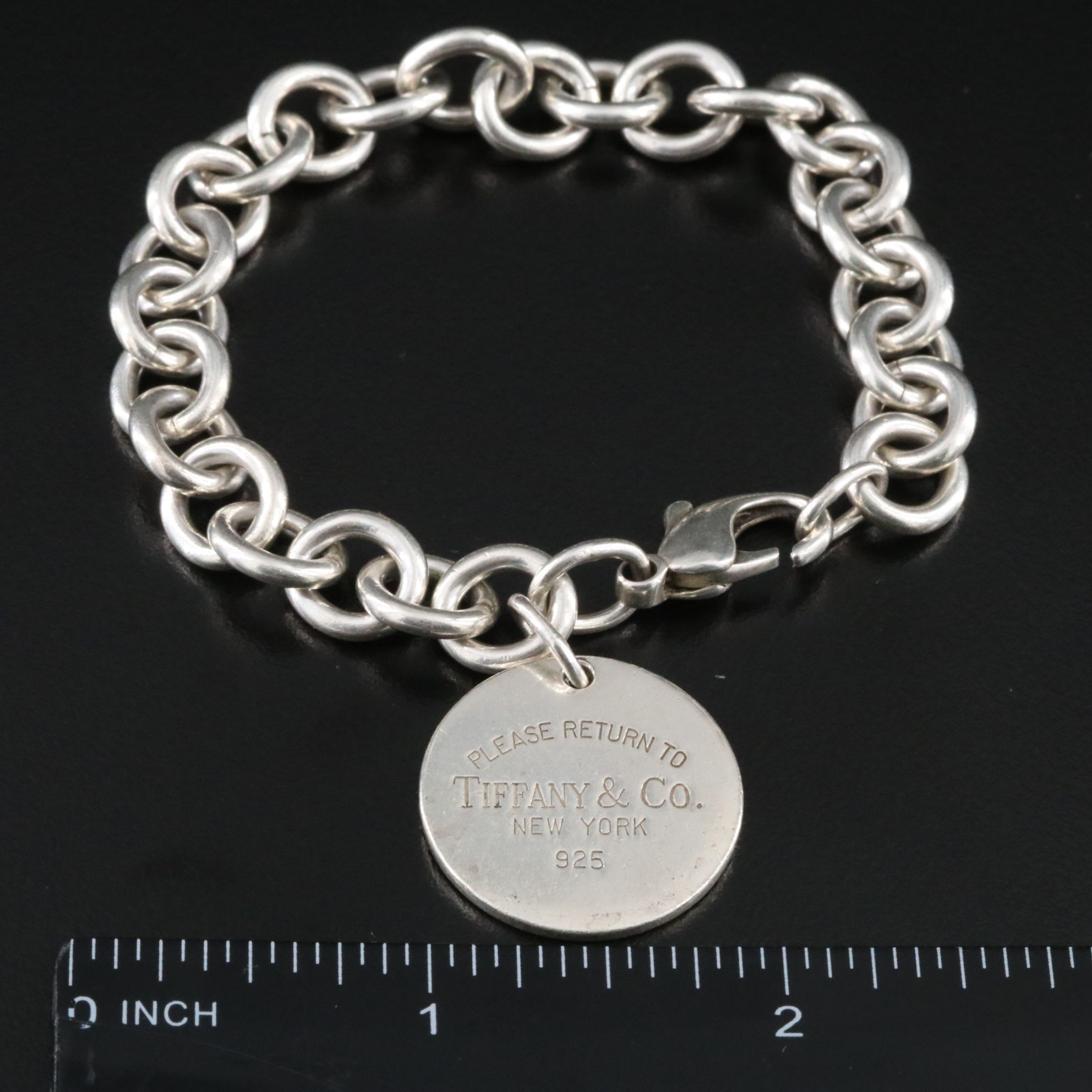 Tiffany & Co. Return to Tiffany Round Tag Bracelet