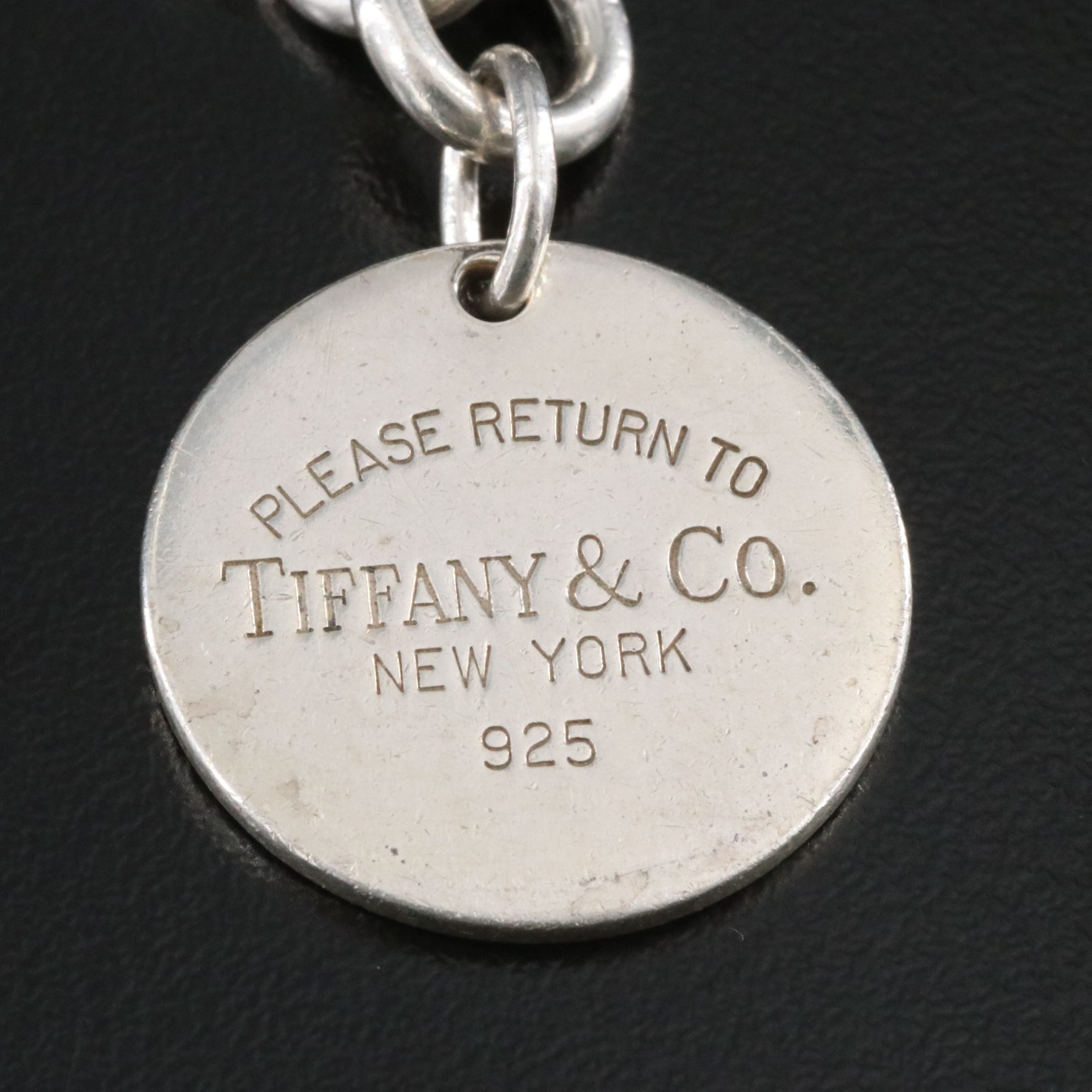 Tiffany & Co. Return to Tiffany Round Tag Bracelet
