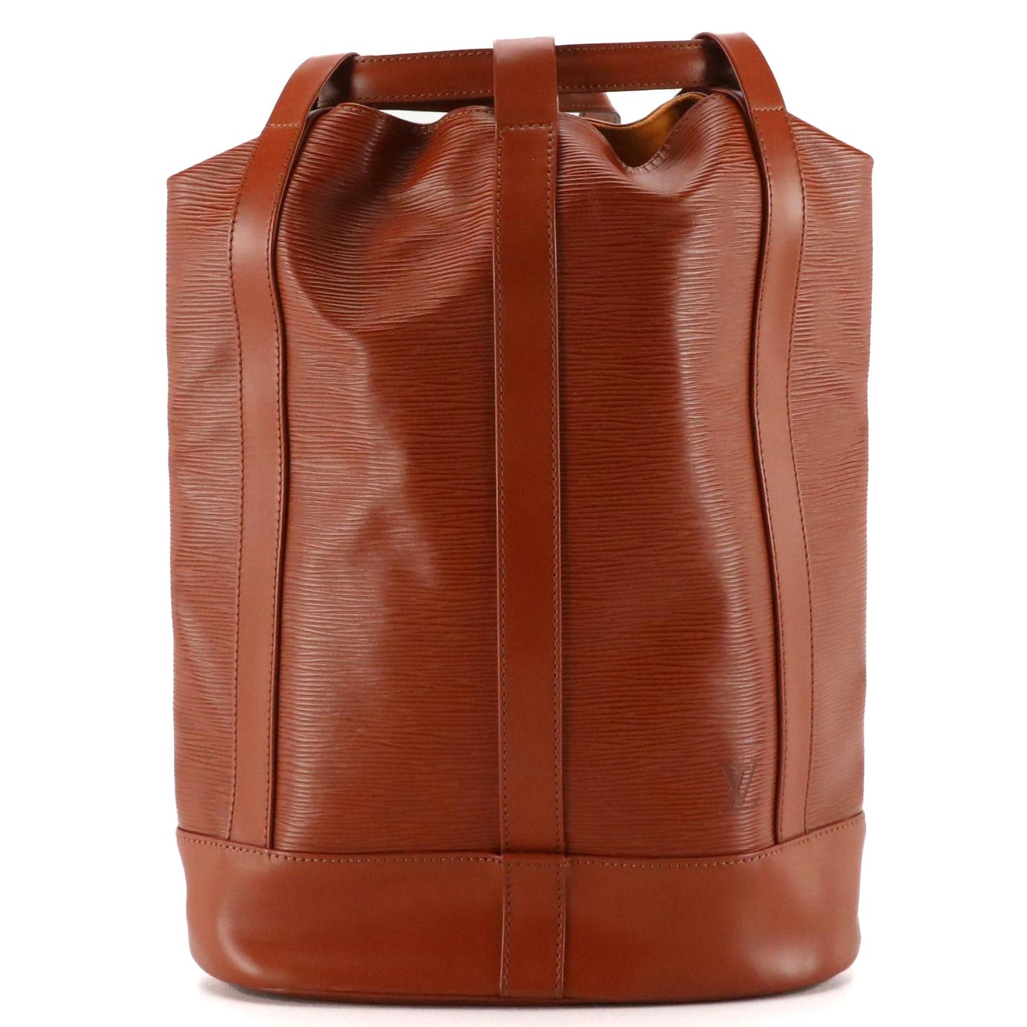 Louis Vuitton Randonnée PM Sling Bag in Kenyan Fawn Epi/Smooth Leather